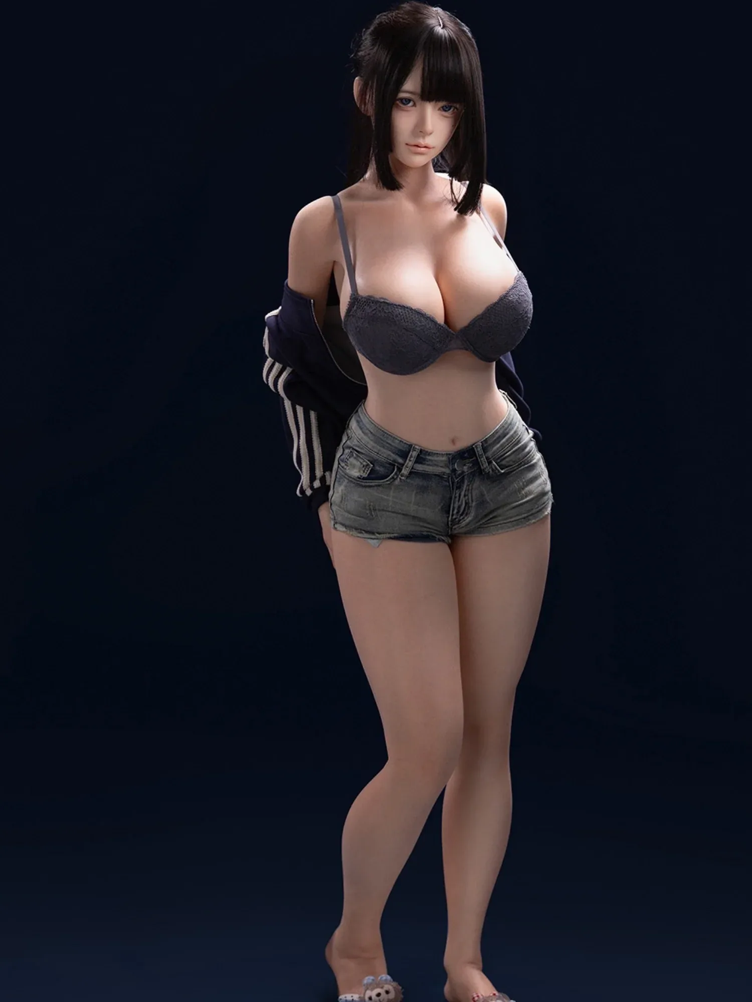 F6230—160cm\/5ft3-31.2kg E Cup Silicone Sex Doll with Large Breasts  | Firefly Diary Max view 6