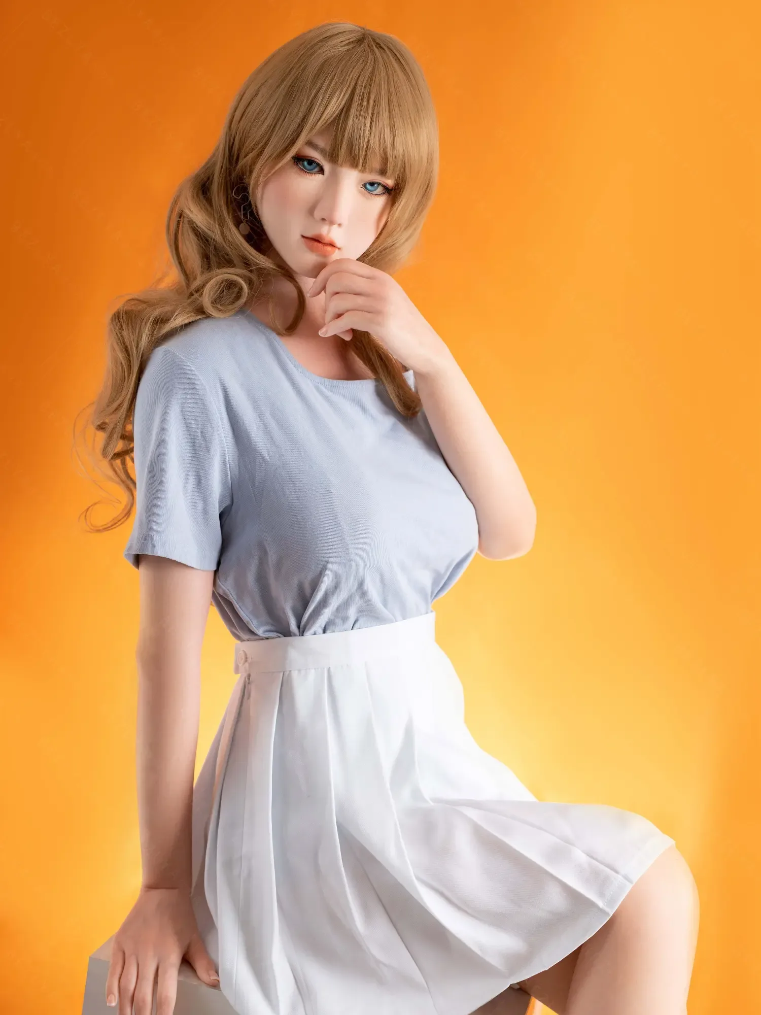 F4738-168cm(5.6ft)-39kg 2.1 C Cup Robot Full Silicone Adult Asian Chinese Sex Doll｜Bezlya Doll view 11