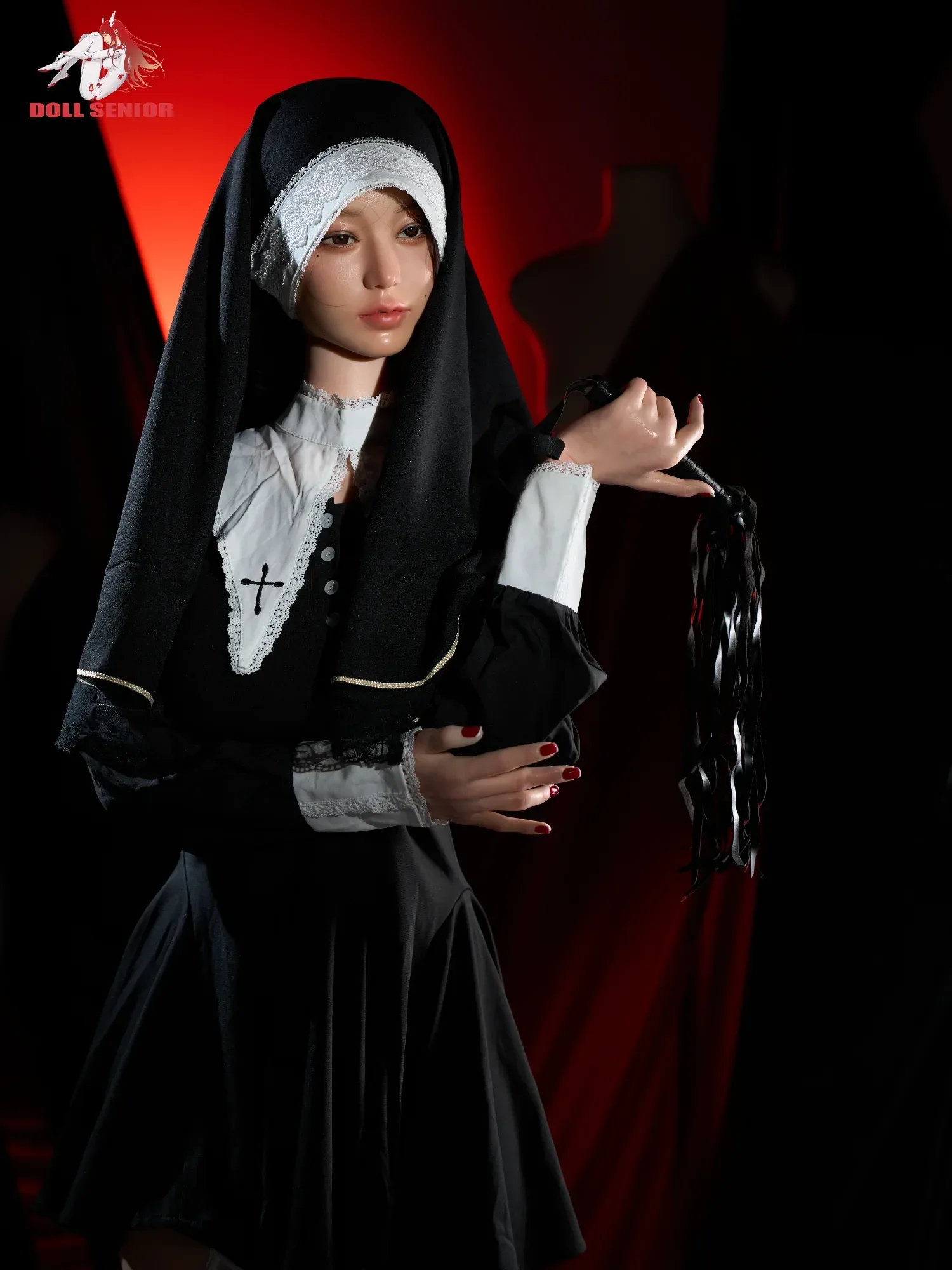 F9177- 163cm(5ft4)-35kg E Cup Silicone ROS Halloween Lifesize Sex Dolls丨Doll senior view 6