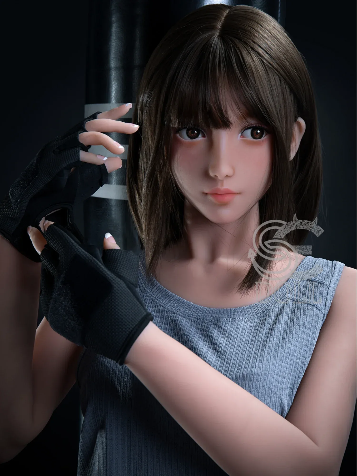 F3748-166cm(5ft5)-34.5kg Hirono C Cup TPE Asian Anime Sports Girl Curves Cute Sex Dolls|SE Doll