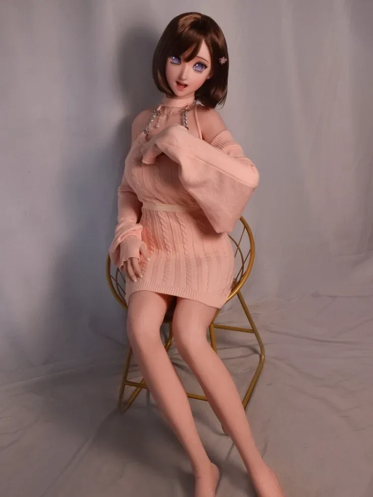 F1564-Elsa Babe-165cm\/5ft4-34.7kg Full Silicone Sexy realistic petite Anime Sex Dolls view 11