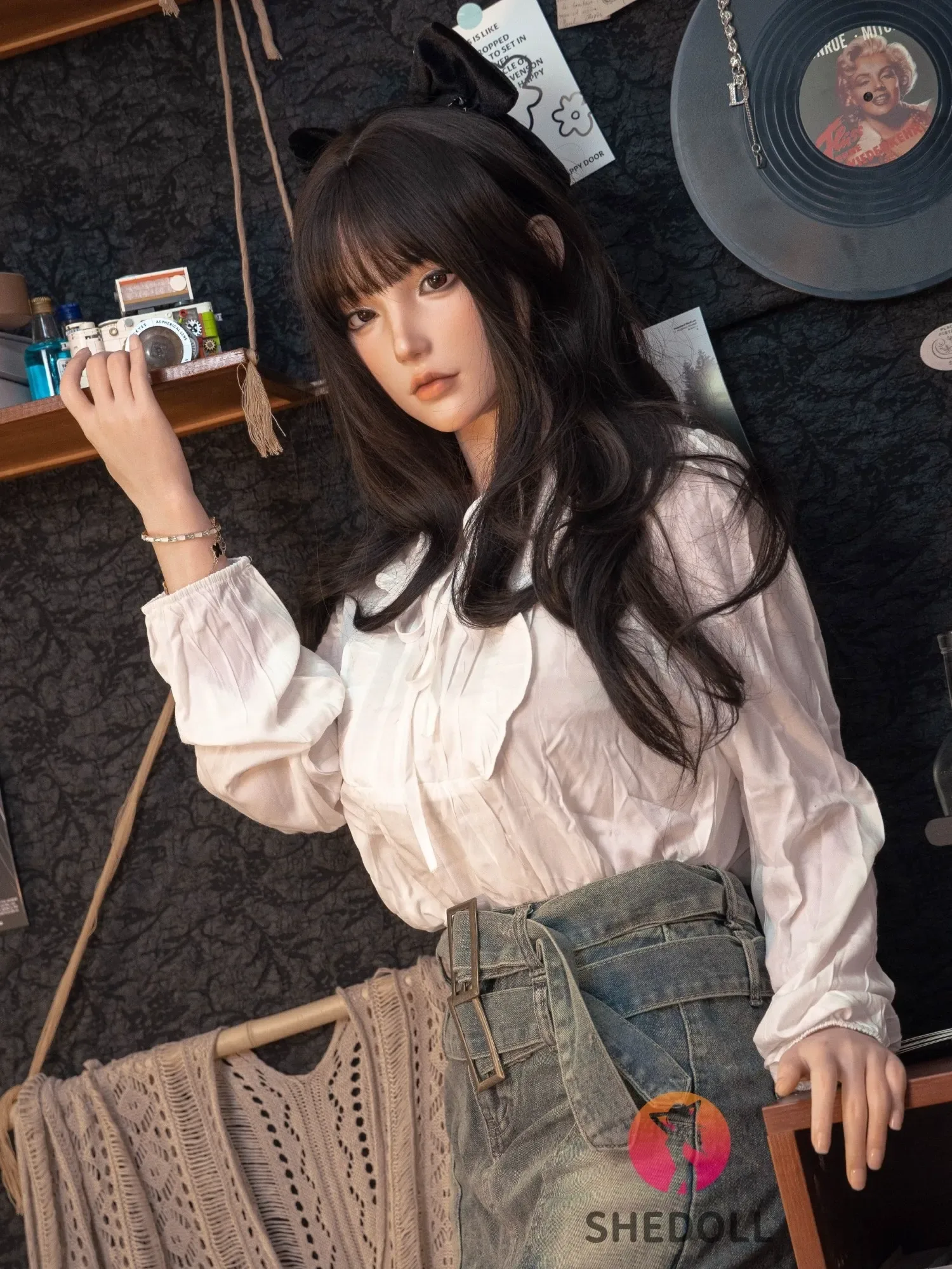 F6052—158cm\/5ft2-47kg C Cup Asian Silicone Sex Doll | SHEDOLL view 3