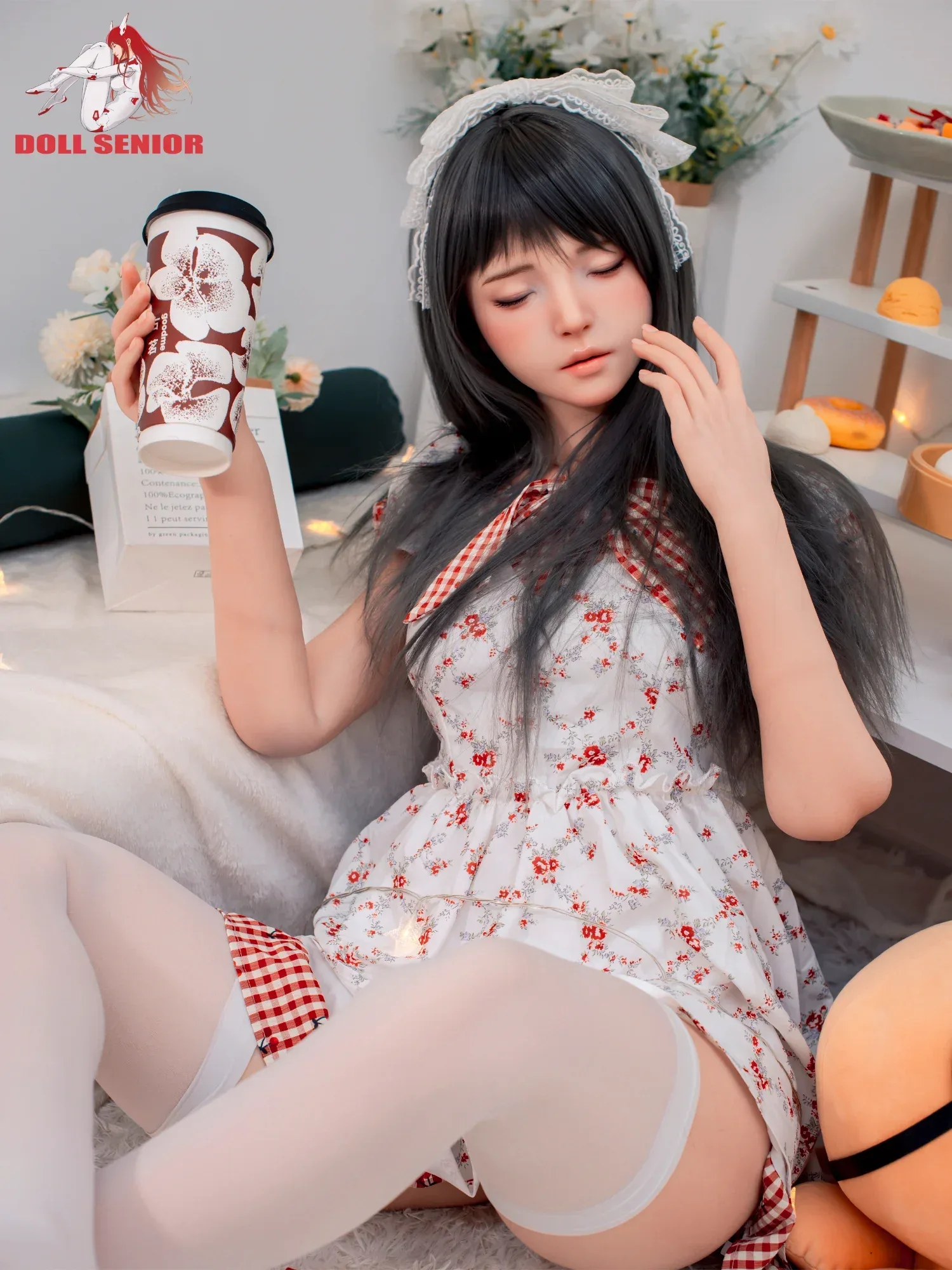 F9195- 165cm(5ft4)-32kg F Cup Sleeping Beauty Silicone Gel Breast Fullsize Sex Doll丨Doll senior view 4