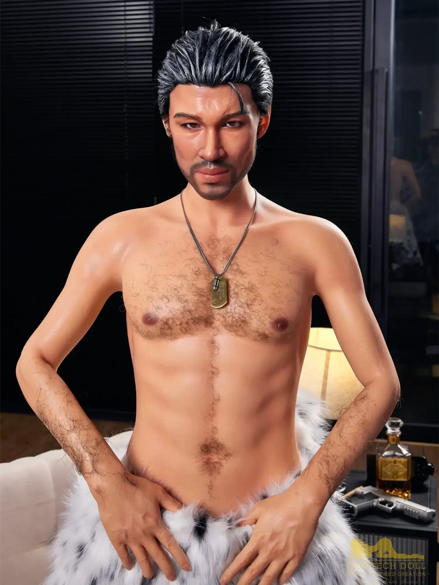 F4556-Fernando 170cm\/5ft7 Femboy Silicone Gay Male Sex Doll -Irontech Doll view 8