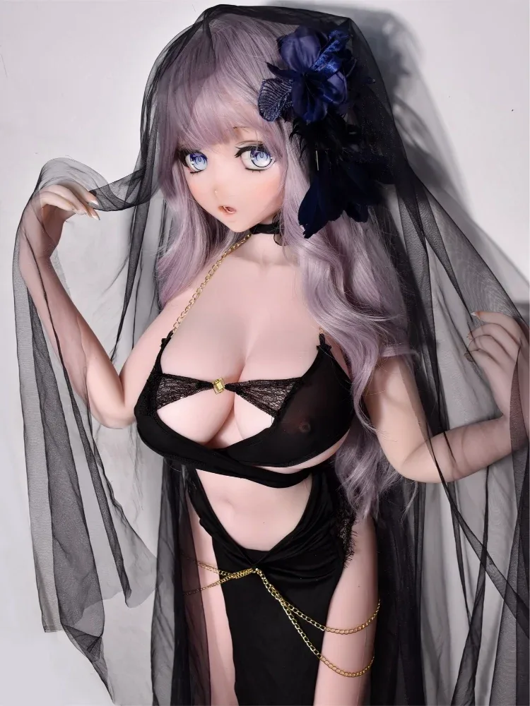 F7655-150cm\/5ft-27.5kg Anime Hentai Silicone Head Life Sized Sex dolls | Elsa Babe view 7