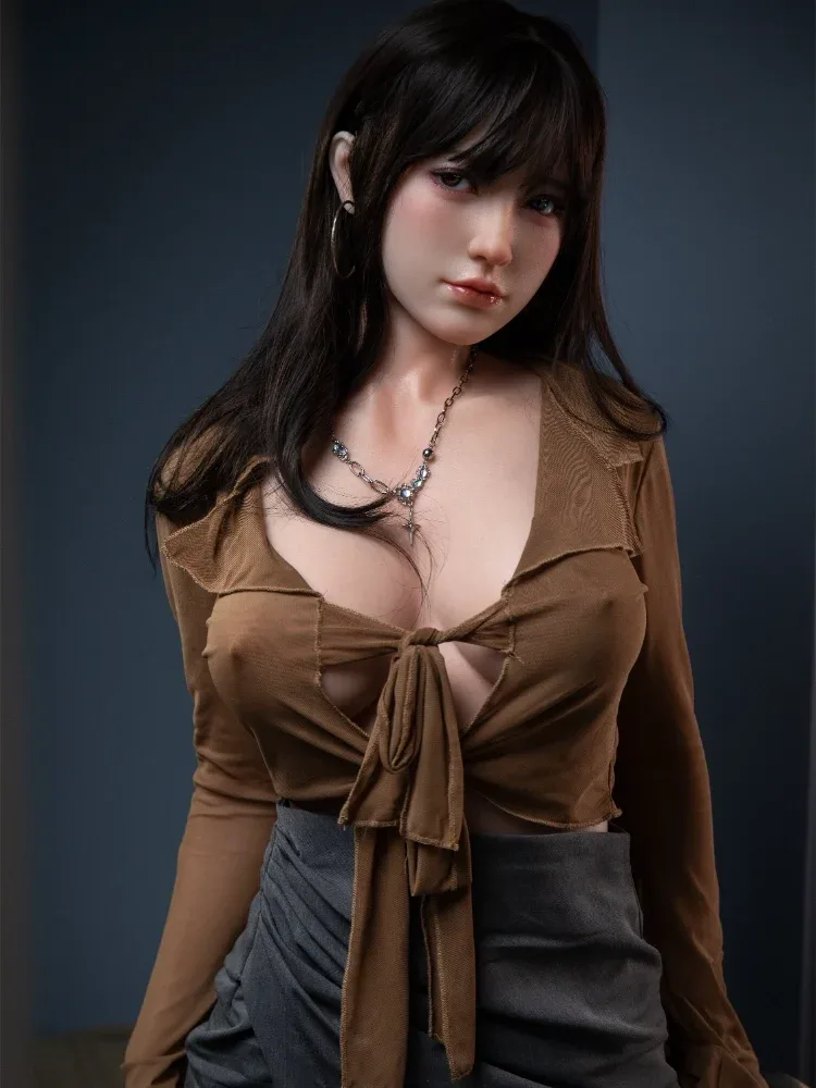 F7695-170cm\/5ft6 D Cup Asian Sexy Silicone Sex Doll｜JX Doll