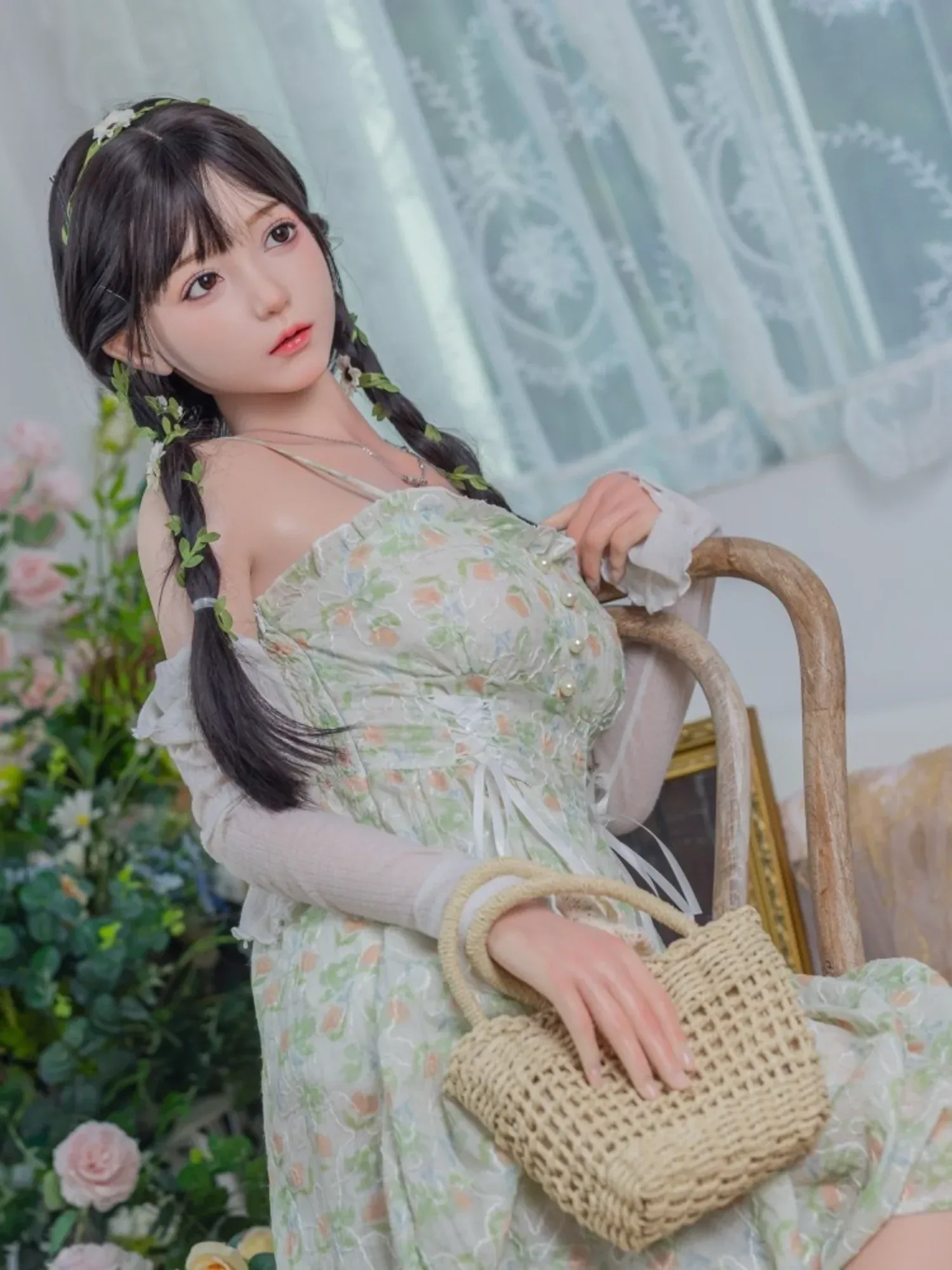 F6005—158cm\/5ft2-47kg C Cup Asian ROS Silicone Sex Doll | SHEDOLL view 3