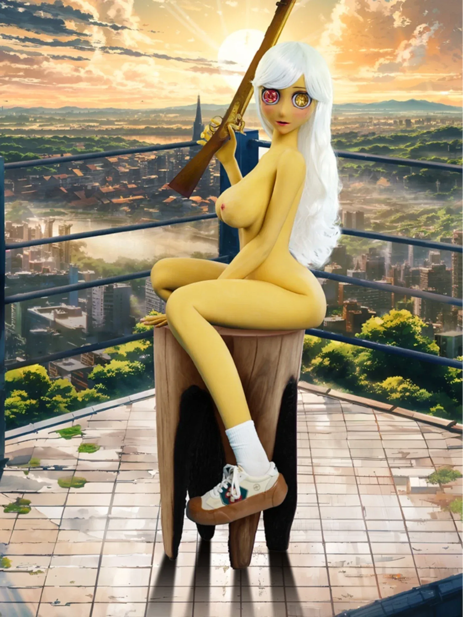 F7068-160cm\/5ft2-32kg D Cup ELF Fantasy TPE Sexual Hentai Best Alien Sex Doll Head and body together｜Doll Castle view 4