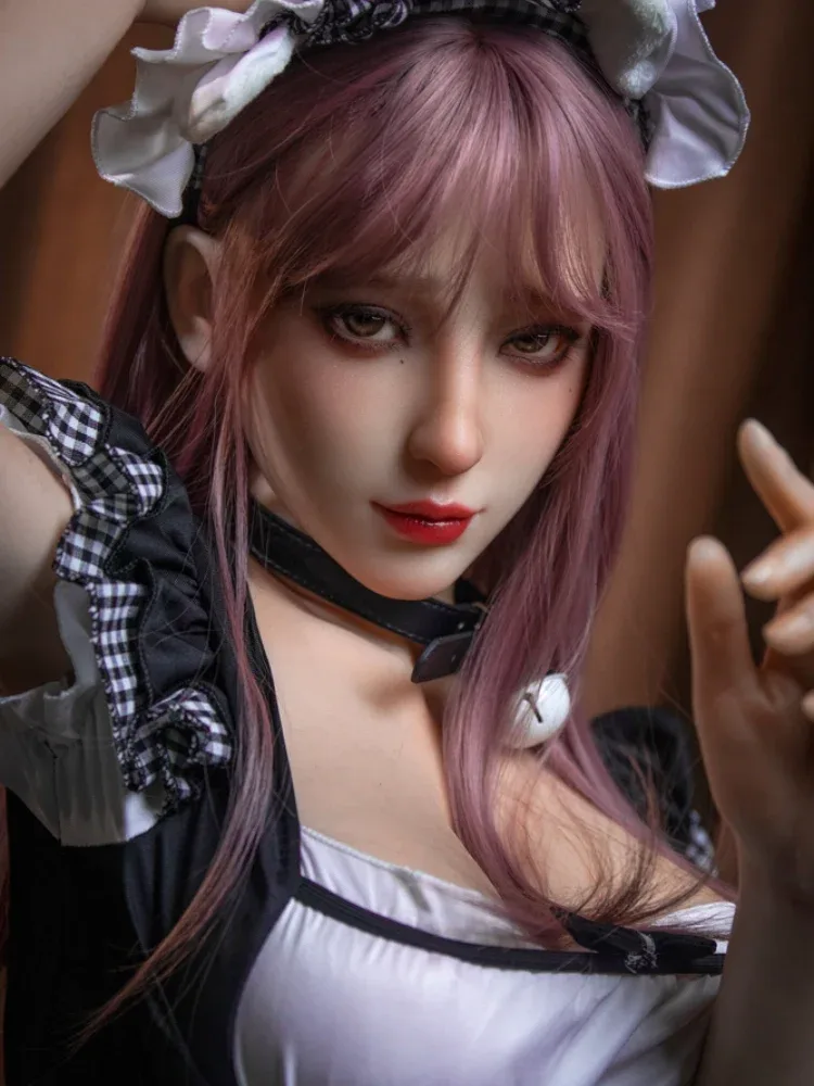 F5039-170cm\/5ft6 D Cup Pearl Silicone Japanese Maid Sex Doll – Classic Uniform Love Doll｜JX Doll