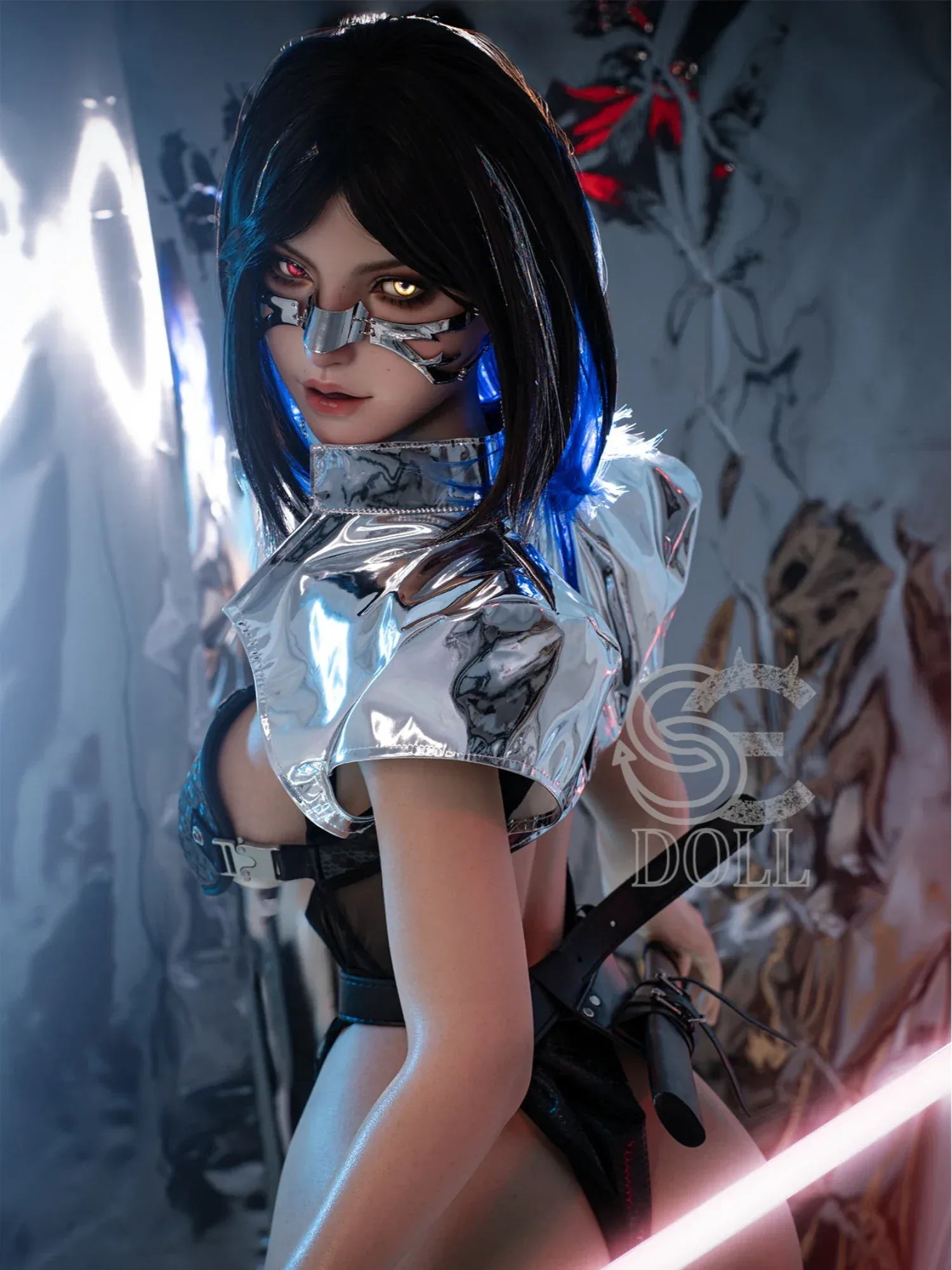 F5615-161cm(5.3ft)-34kg Bridget.E E Cup ROS Silicone Asian Anime AI Robotic Sex Doll|SE Doll view 8