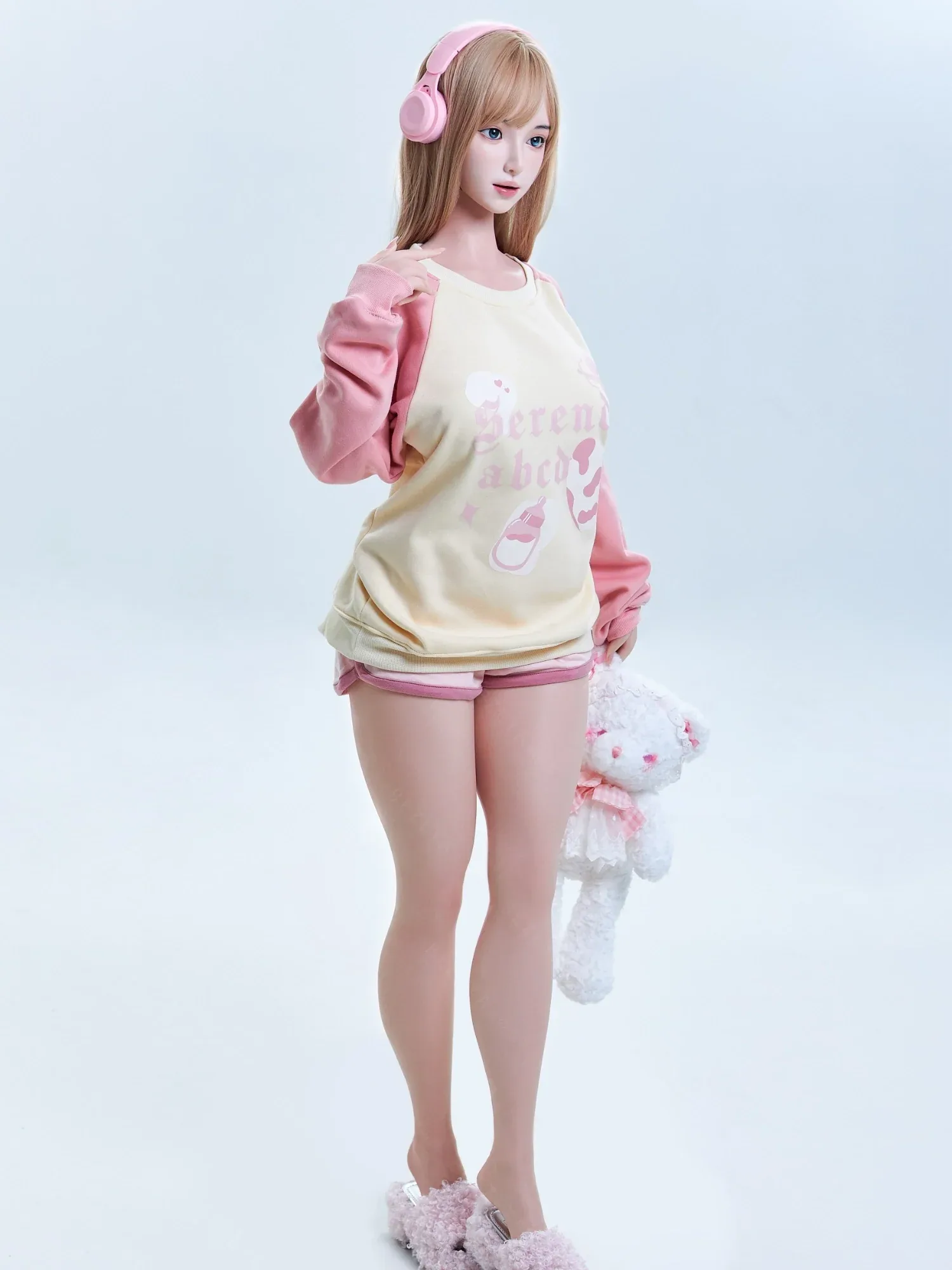 F7112-161cm(5.28ft)-32.8kg 2.1 I Cup Robot Silicone Head Adult Asian Sex Doll|Bezlya Doll view 10