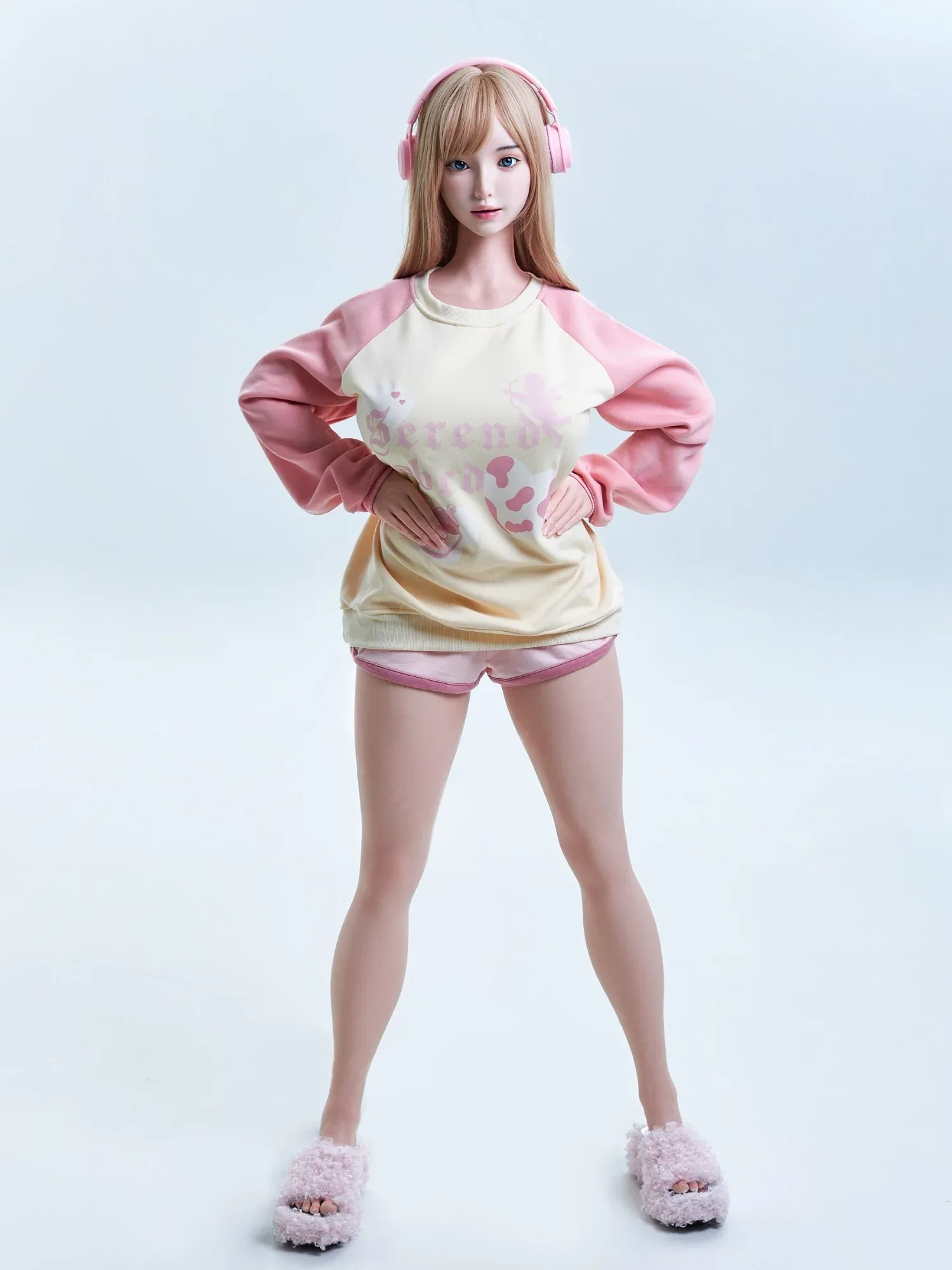 F7112-161cm(5.28ft)-32.8kg 2.1 I Cup Robot Silicone Head Adult Asian Sex Doll|Bezlya Doll view 12