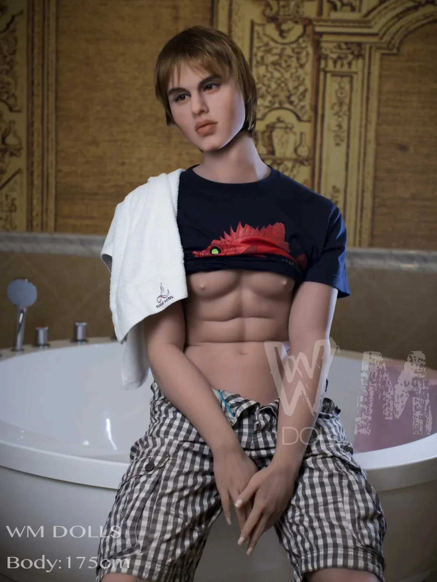 F4587-175cm(5ft8)-57kg Lifesize TPE Male Sex Doll | WM doll view 9