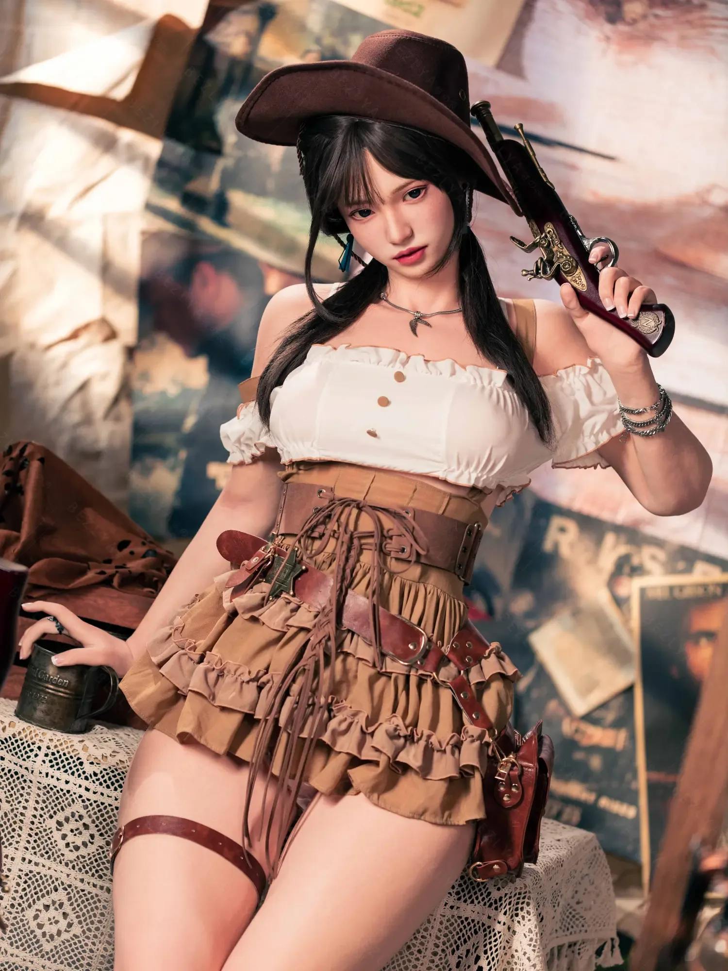 F4806-162cm(5.4ft)-39.5kg 2.2u B Cup Asian Real ROS Silicone Chinese Sex Doll|AITIA Doll view 11