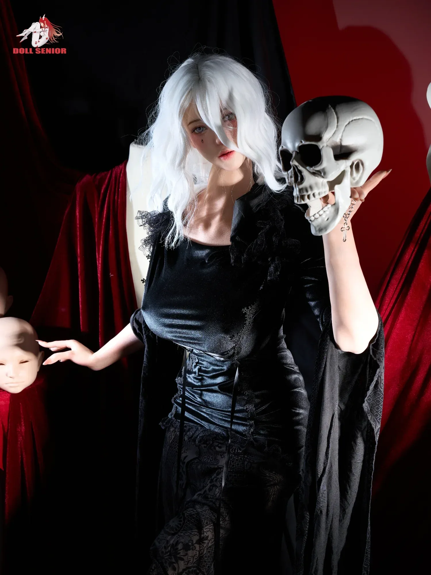 F9182- 170cm(5ft7)-43kg G Cup Silicone ROS Gel Breast Halloween Huge breast Sex Doll丨Doll senior view 2