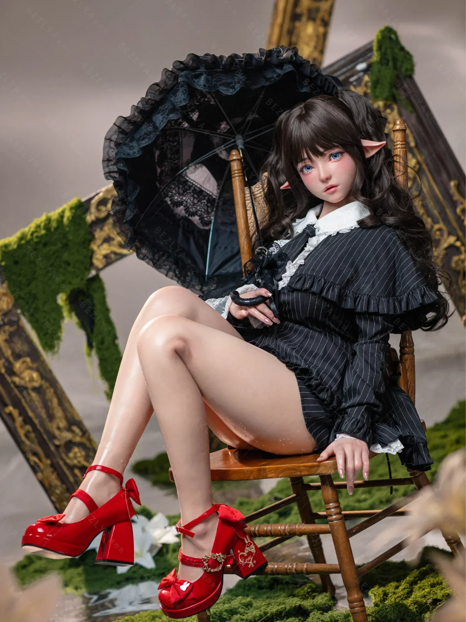 F9338-AITIA Doll Asian Life Like Sex Doll Silicone ROS 155M 38kg 2.2cf view 5