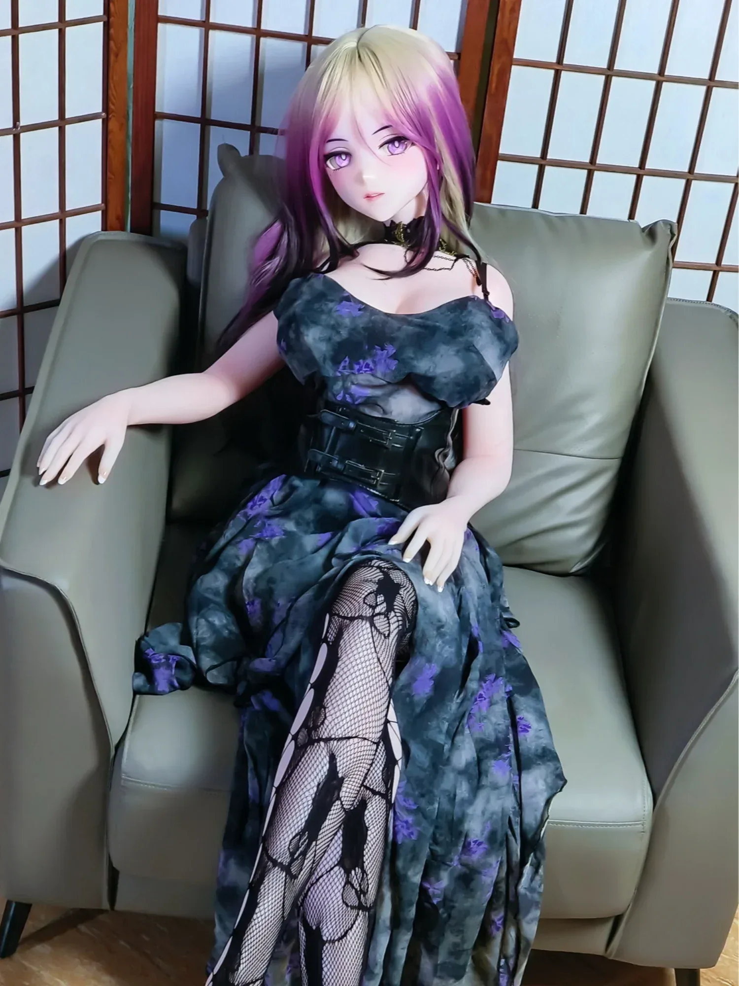 F9400-150cm\/5ft-27.5kg Anime Silicone Head Life Sized Sex Doll | Elsa Babe view 2