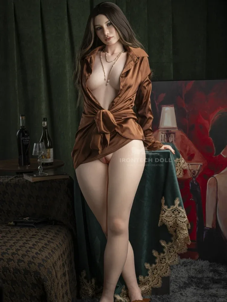 F735-168cm(5.5ft) 40kg B Cup ROS Max Silicone Sex Doll｜Irontech Doll view 11
