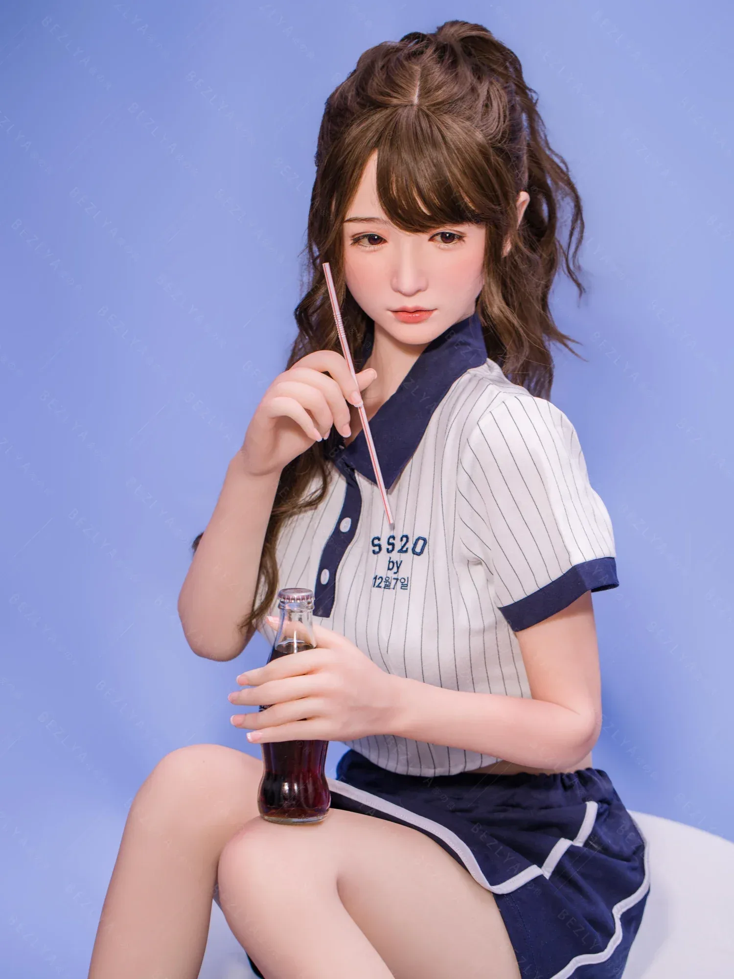 F4716-160cm(5.3ft)-34kg 2.0 B Cup Silicone Japanese School Uniform Sex Doll – Authentic Attire Love Doll|Bezlya Doll view 7