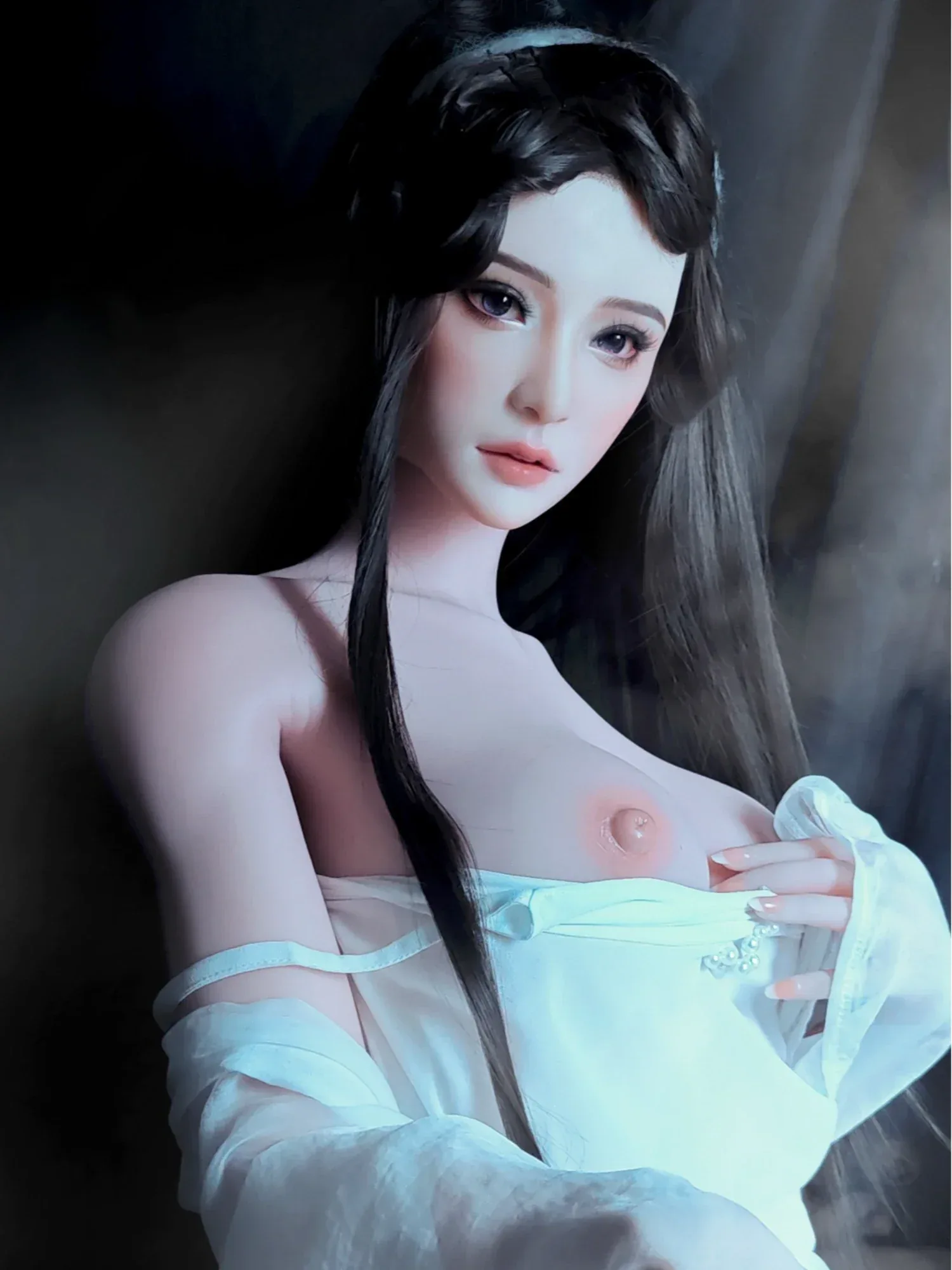 F2197-160cm\/5ft2-36kg Eguchi Masami Silicone Anime Chinese Sex Doll Review丨Elsa Babe view 3