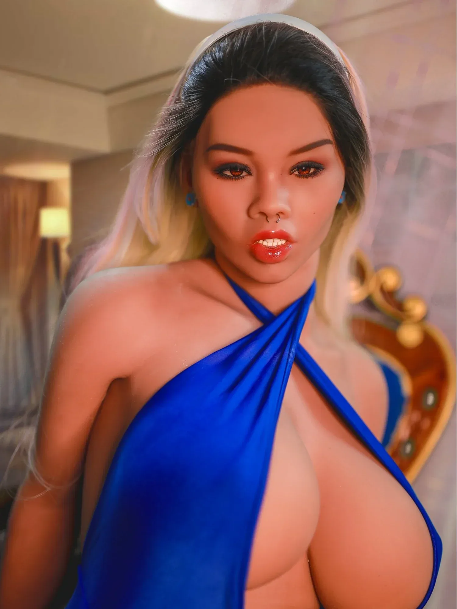 F3372-171cm\/5ft7(44kg) H Cup TPE Sexy Woman Latina Large Breast Sex Doll | YL Doll view 5