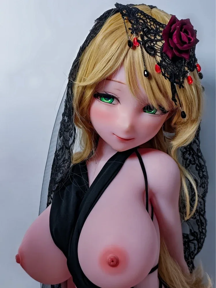 F8110-150cm\/5ft-27.5kg Anime Silicone Futa Sex Doll | Elsa Babe view 6
