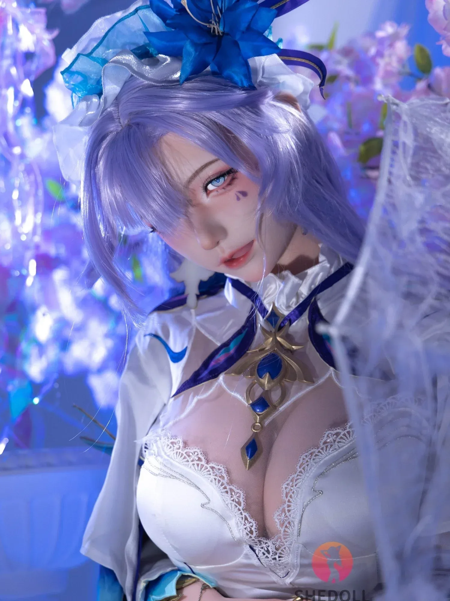 F6053—163cm\/5ft4-51kg H Cup Asian ROS Silicone Sex Doll | SHEDOLL view 5