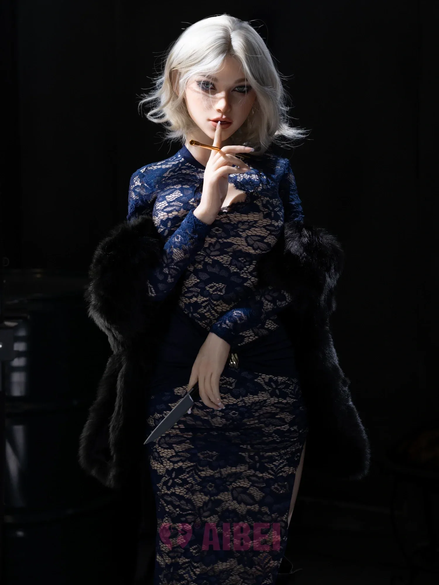 F6225-158cm(5ft2)-32kg F Cup AB23 ROS Silicone Sex Doll | Aibei Doll Luxe view 8