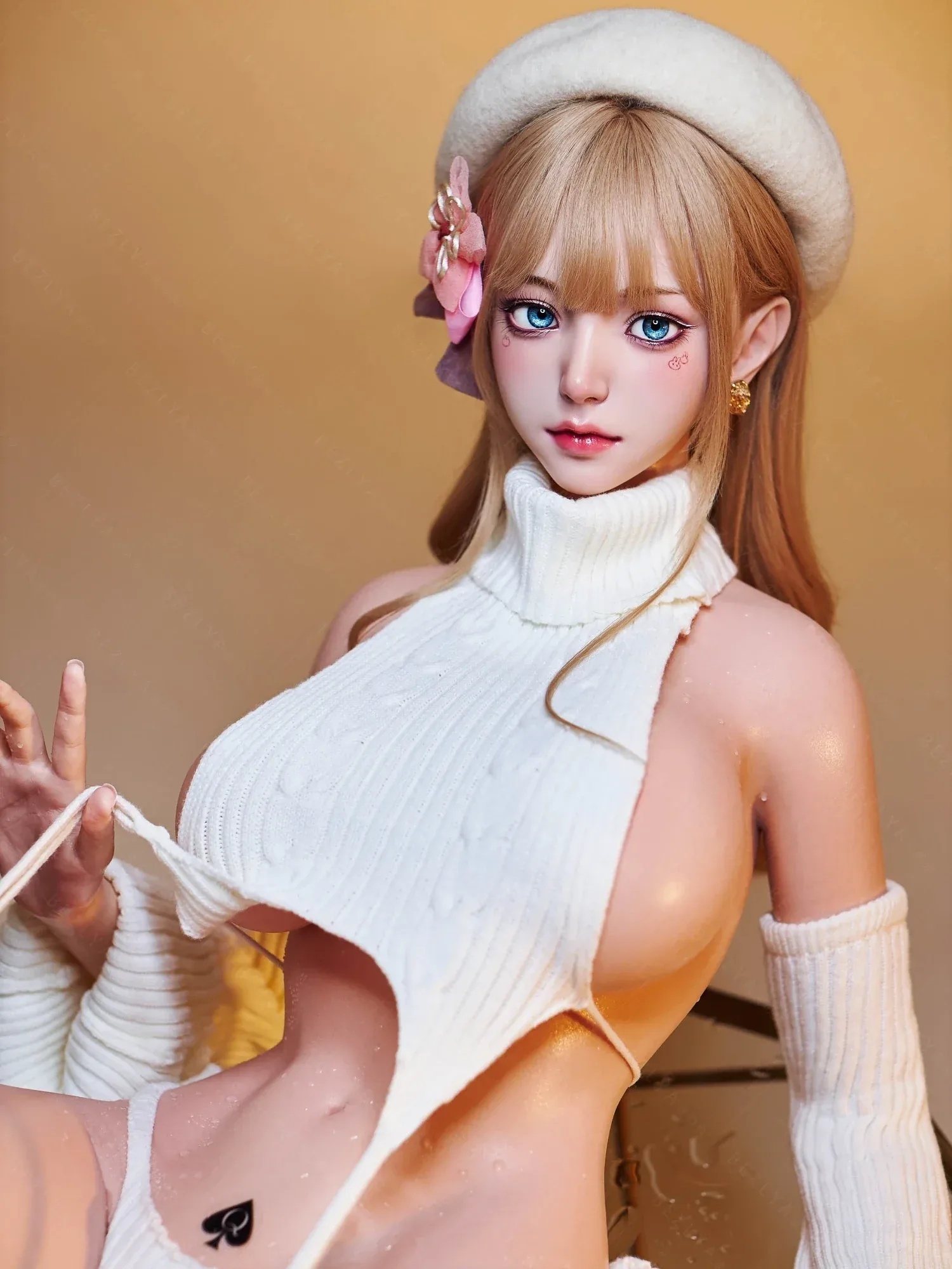 F7115-155Mcm(5.12ft)-34.5kg 2.1 I Cup Robot Silicone Head Adult Asian Sex Doll|Bezlya Doll view 7