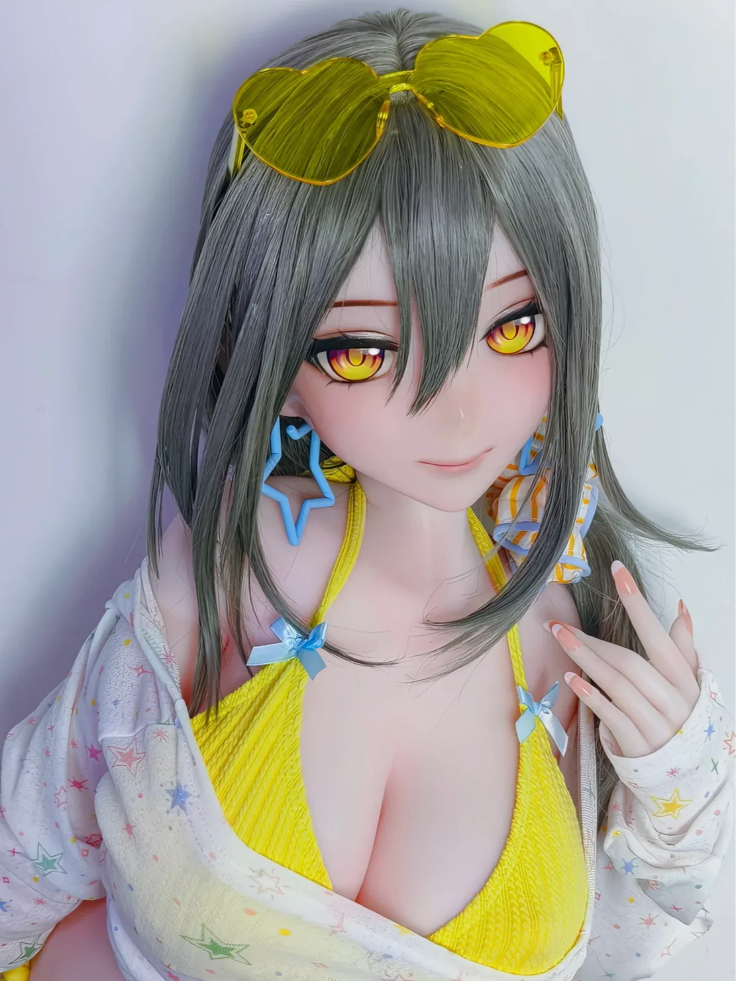 F9414-151cm\/4ft11-29kg Silicone Anime Hentai Sex Doll | Elsa Babe view 8