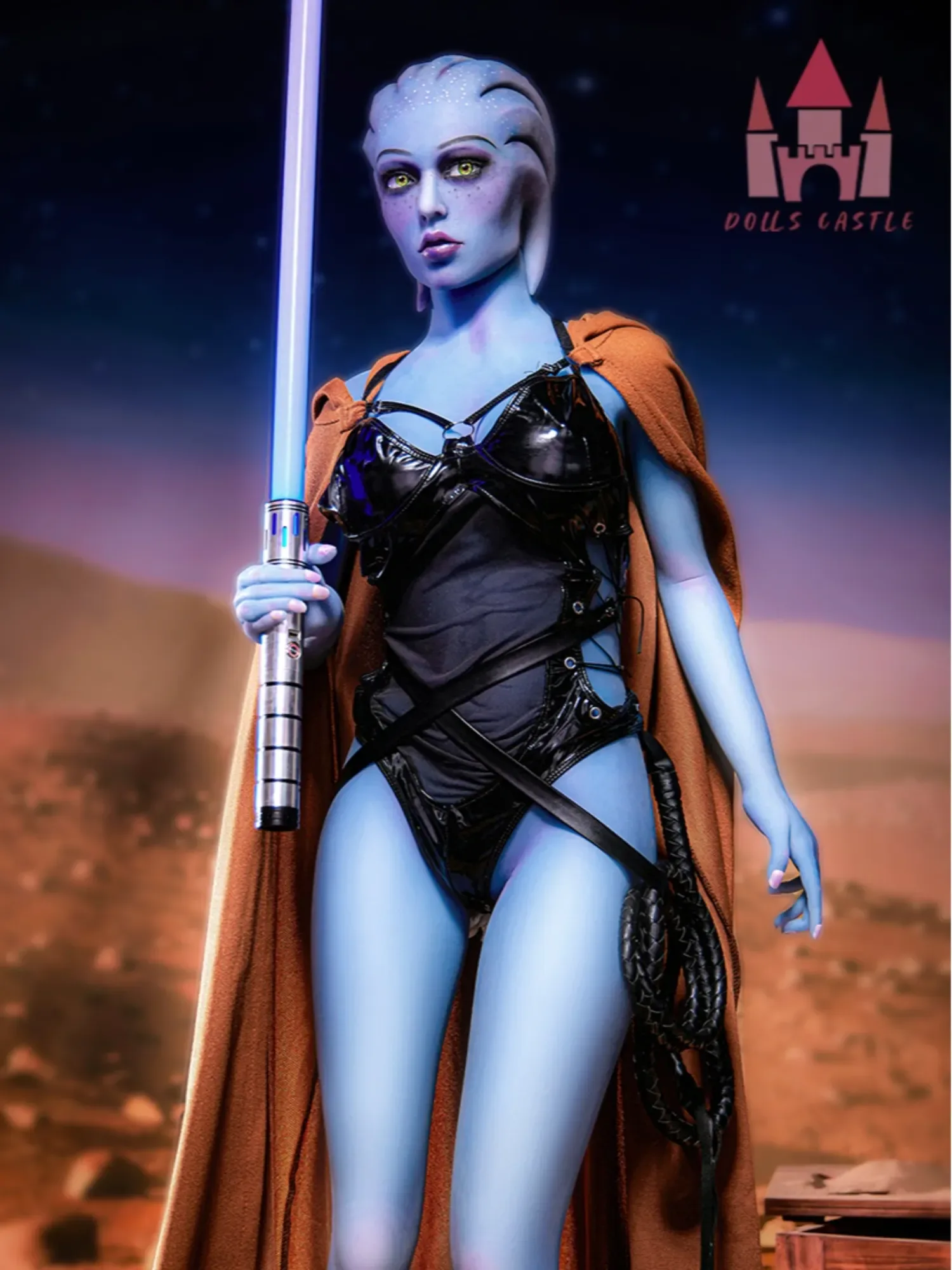 F4829-156cm-32kg E Cup ELF Fantasy TPE Big Booty Sexual Blue Alien Sex Doll【IN Stock US\/EU】｜Doll Castle