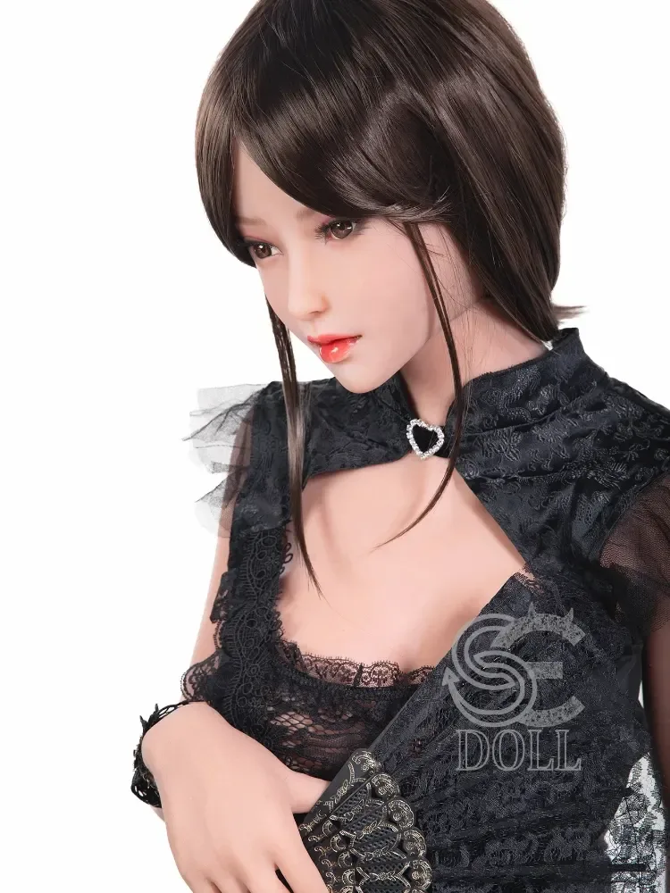 F913-161cm(5.3ft)-35kg Luis F Cup TPE Big Tits Brunette Asian Chinese Woman Love Doll|SE Doll view 4