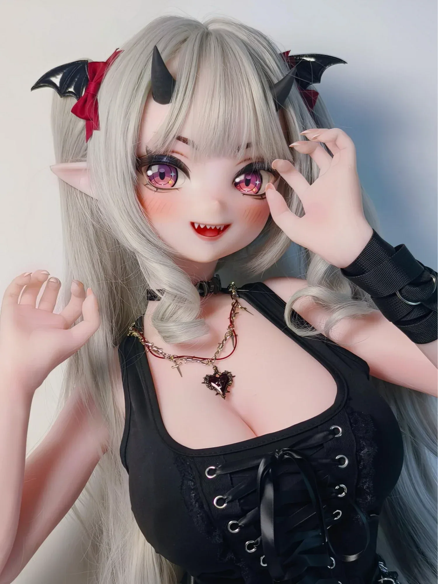 F9426-150cm\/5ft-27.5kg Anime Silicone Head Full Body Hentai Sex Doll | Elsa Babe view 9