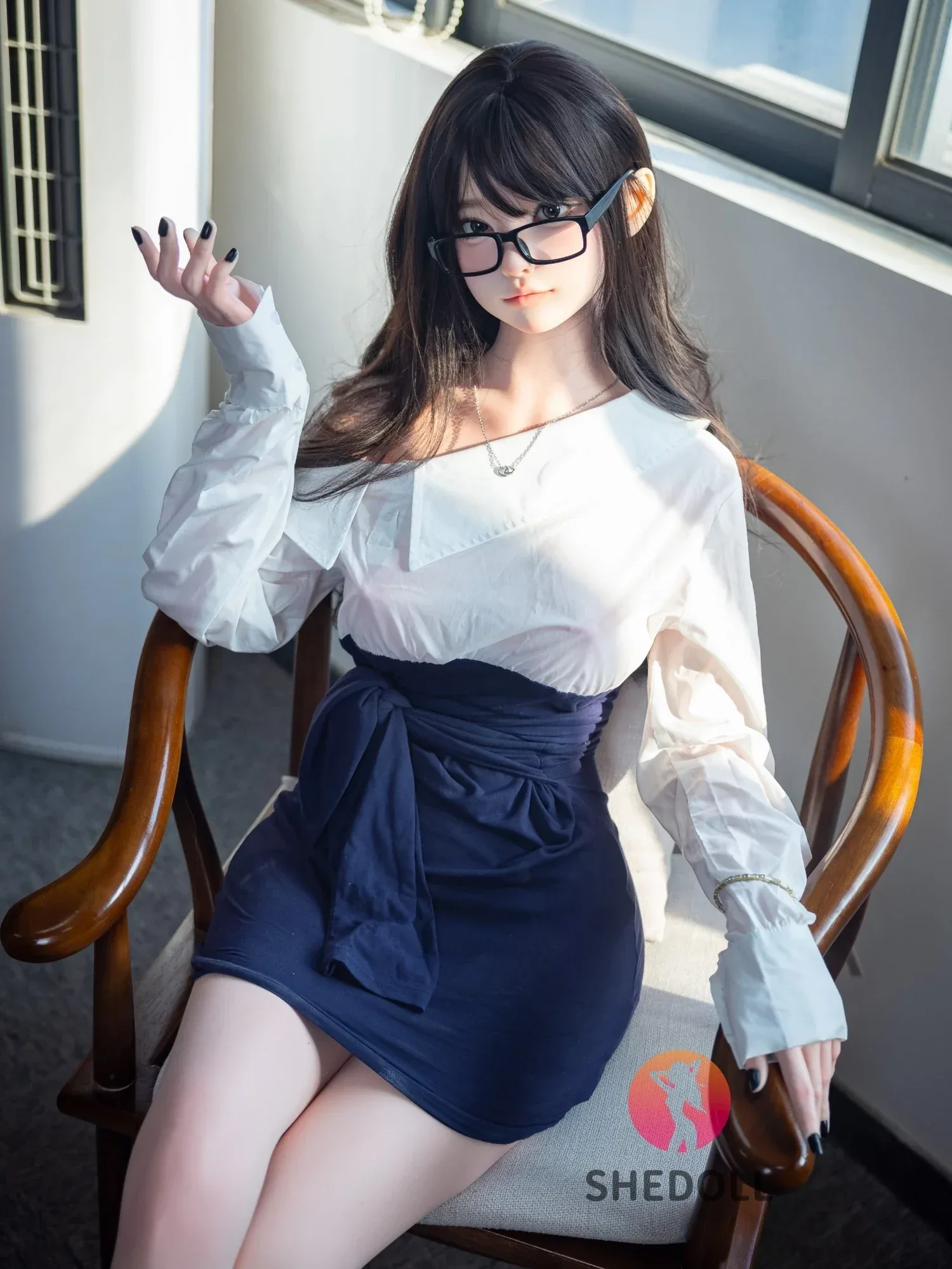 F6169—168cm\/5ft5-47kg D Cup Asian Sex Doll Porn Star ROS Silicone Sex Doll | SHEDOLL view 8