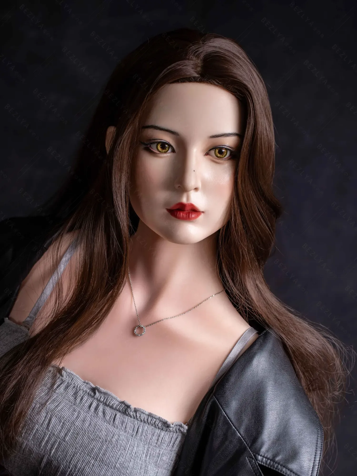 F4737-160cm(5.3ft)-34kg 2.0 B Cup Robot Silicone Head Adult Asian Chinese Sex Doll|Bezlya Doll view 4