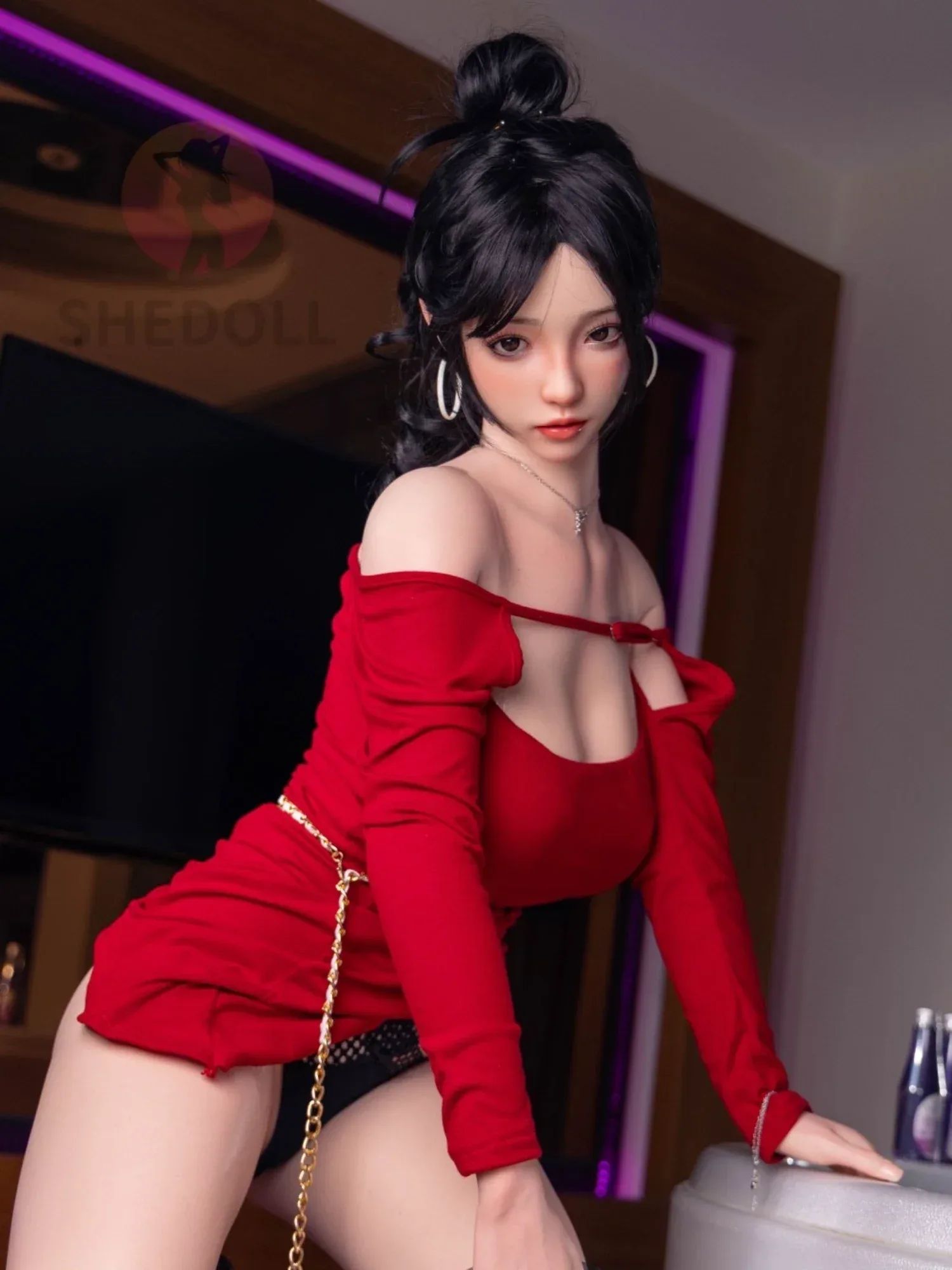 F6037—165cm\/5ft4-56kg E Cup Asian ROS Silicone Sex Doll | SHEDOLL