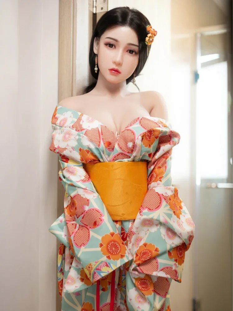 F3470-158cm(5ft2)-33kg E Cup Japanese Medium breast Silicone Head Sex Doll | Aibei Doll view 2