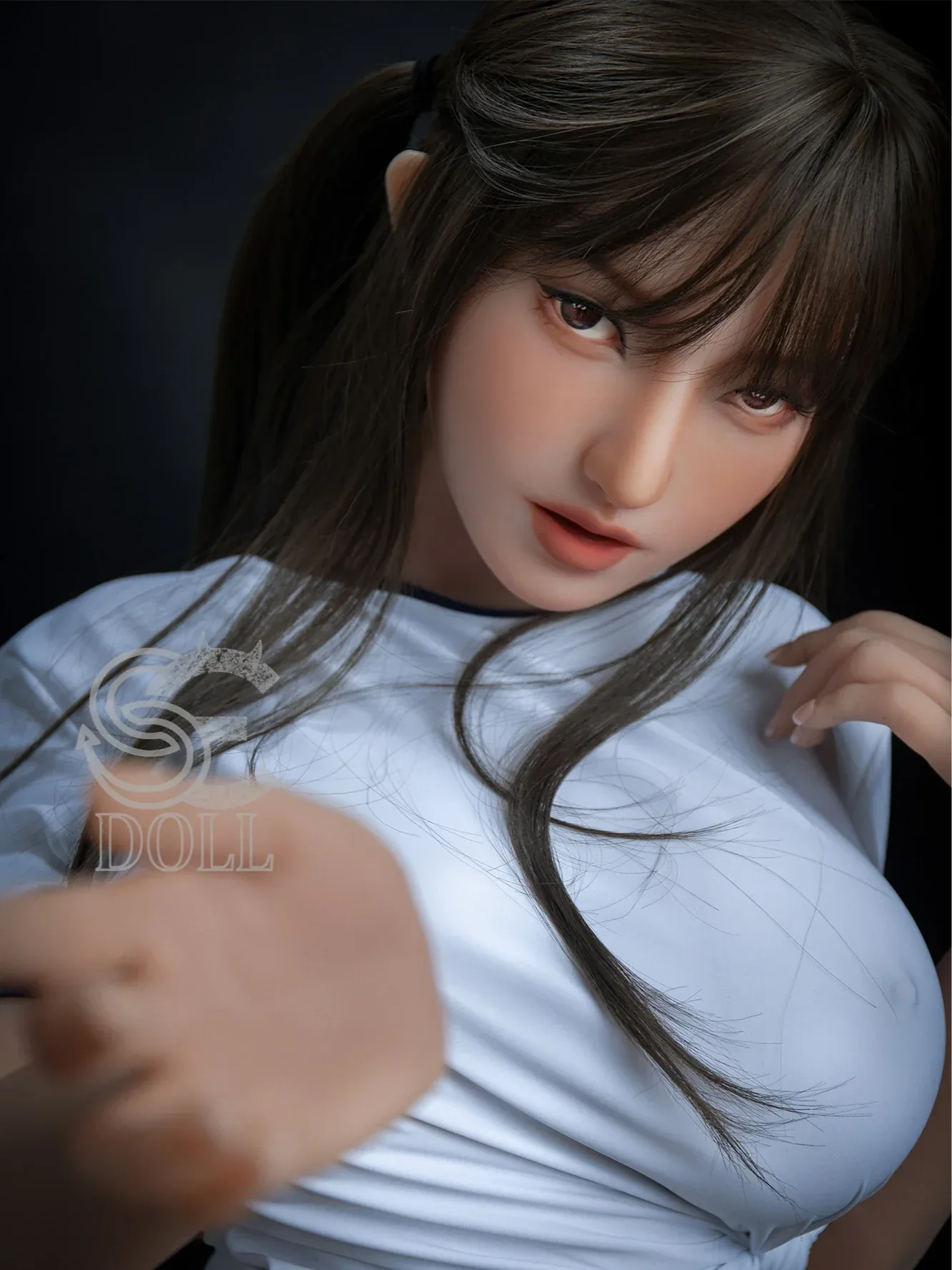 F2218—157cm(5ft1)-35kg Piper H Cup TPE Sexy Big Breasted Cute Brunette Chinese Girl Love Doll | SE Doll view 9