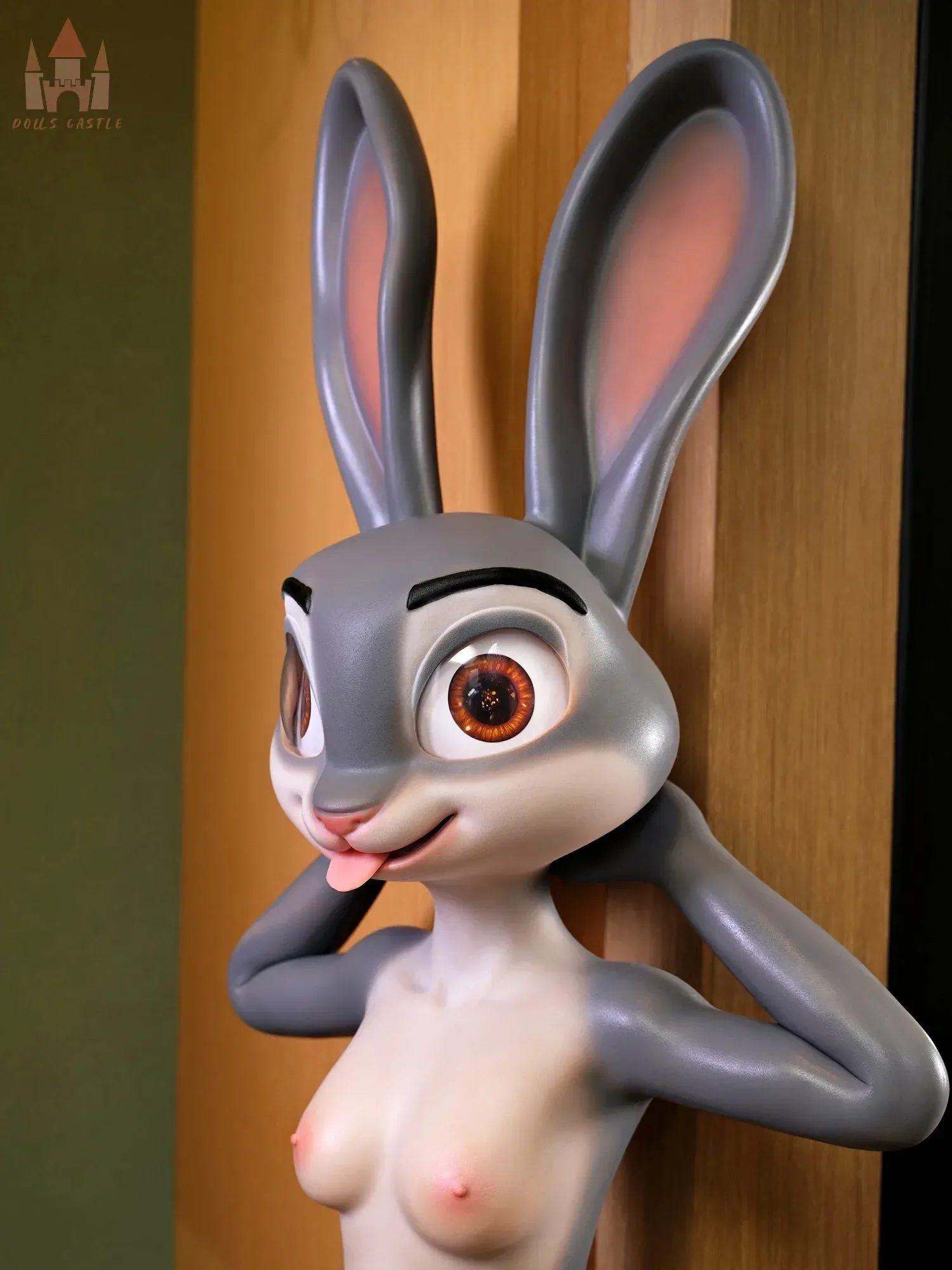 F5707-168cm\/5ft6-40kg A Cup Rabbit Police Officer Anime Flat Chest Best Animal Furry Character Sex Doll｜Doll Castle view 8