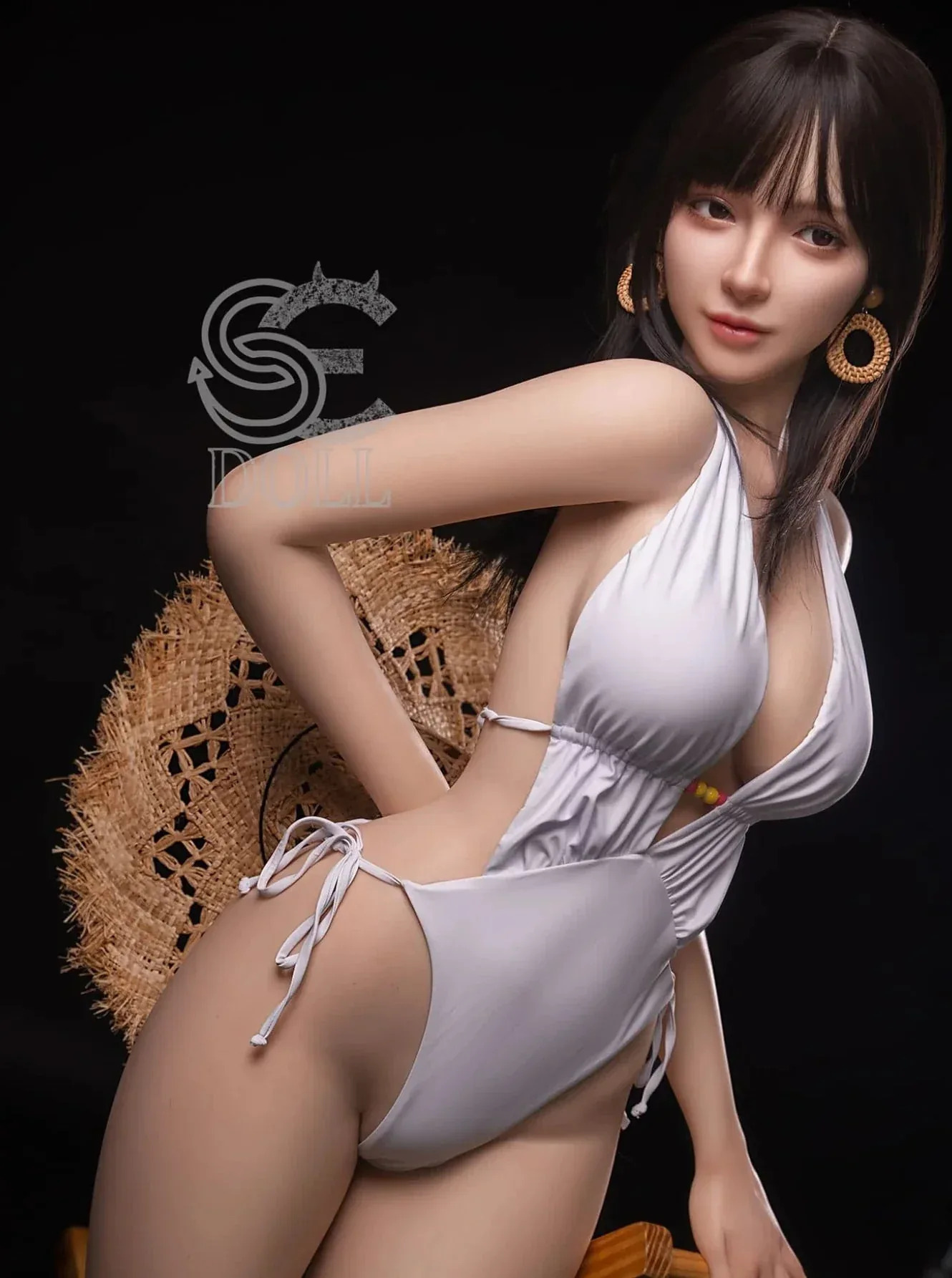 F3768-165cm(5ft4)-33kg C Cup Silicone Sexy Realistic Adult Chinese Sex Doll【IN Stock US\/EU】 | SE Doll view 5