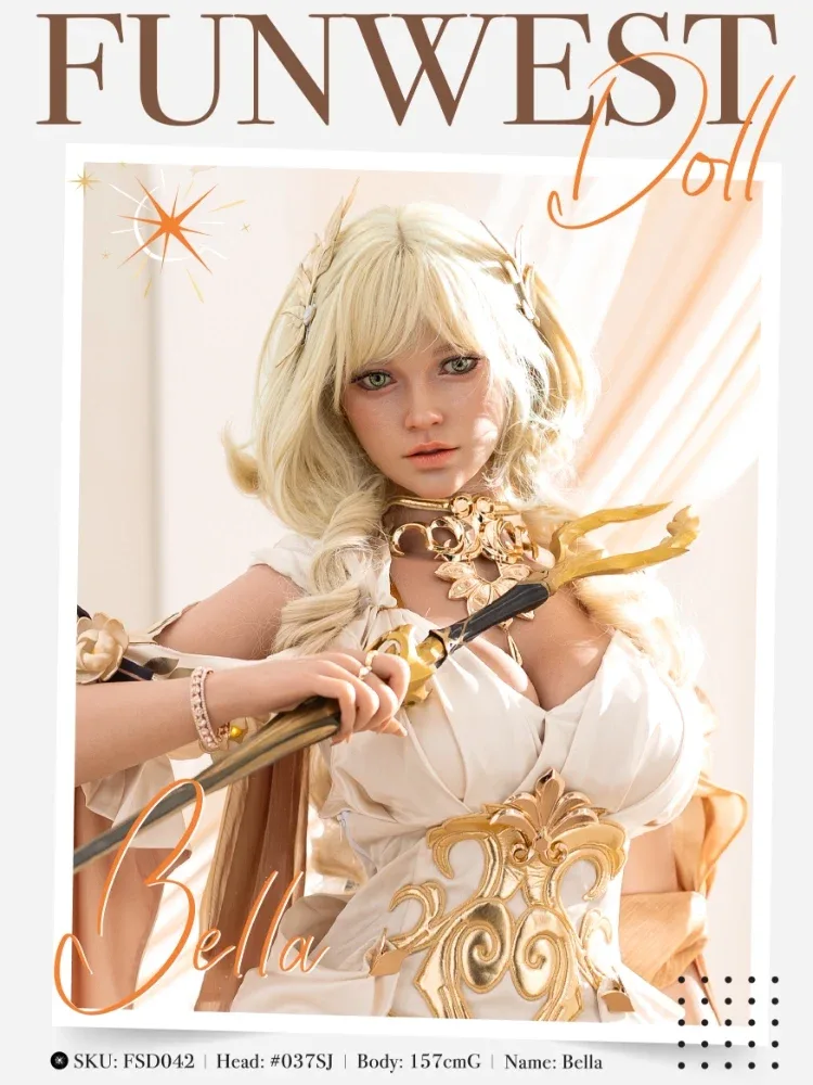 F703-157cm(5.2ft)-42kg G Cup ROS Realistic Skin Texture Silicone Sex Doll|Fun West Doll view 3