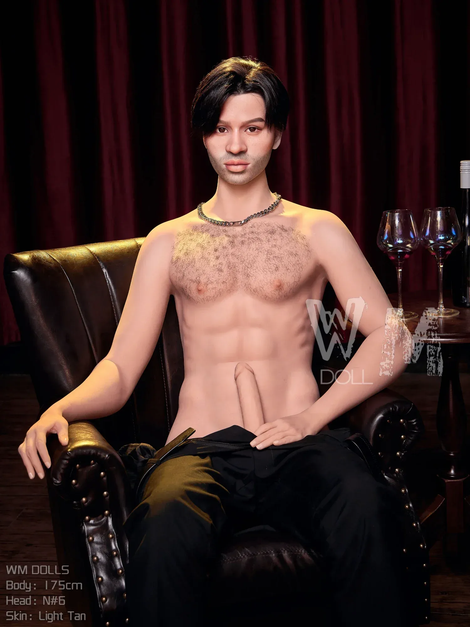 F4588-175cm(5ft8)-57kg Lifesize TPE Male Sex Doll | WM doll view 3
