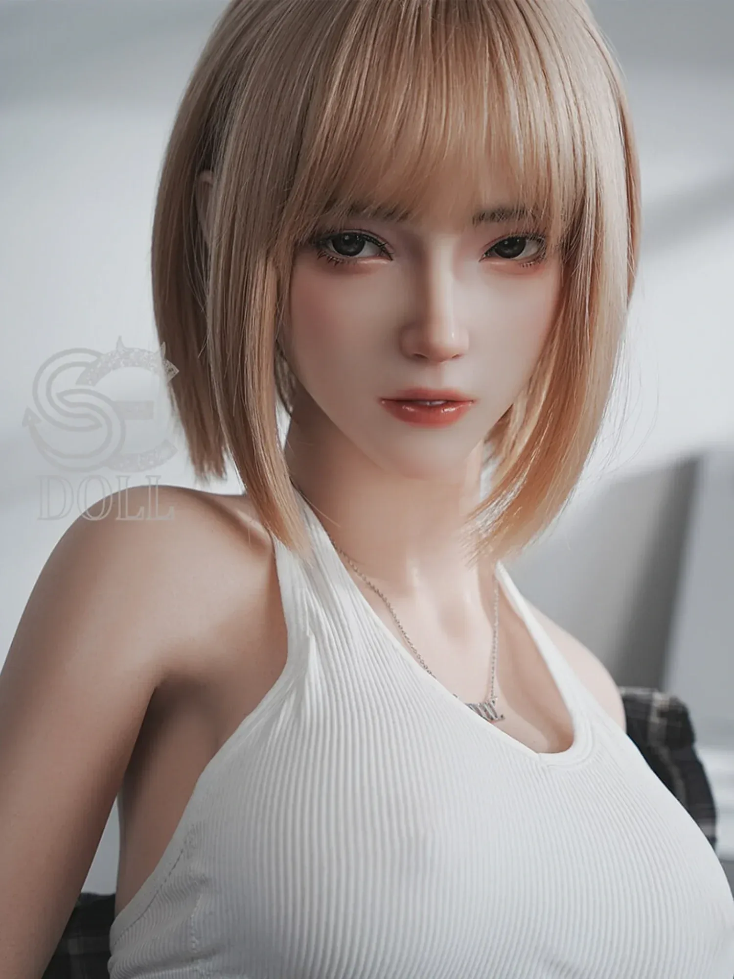 F4528-161cm(5.3ft)-34kg Bridget.A E Cup Large Breast Skinny Asian Medium butt Real Silicone Love Doll|SE Doll view 9