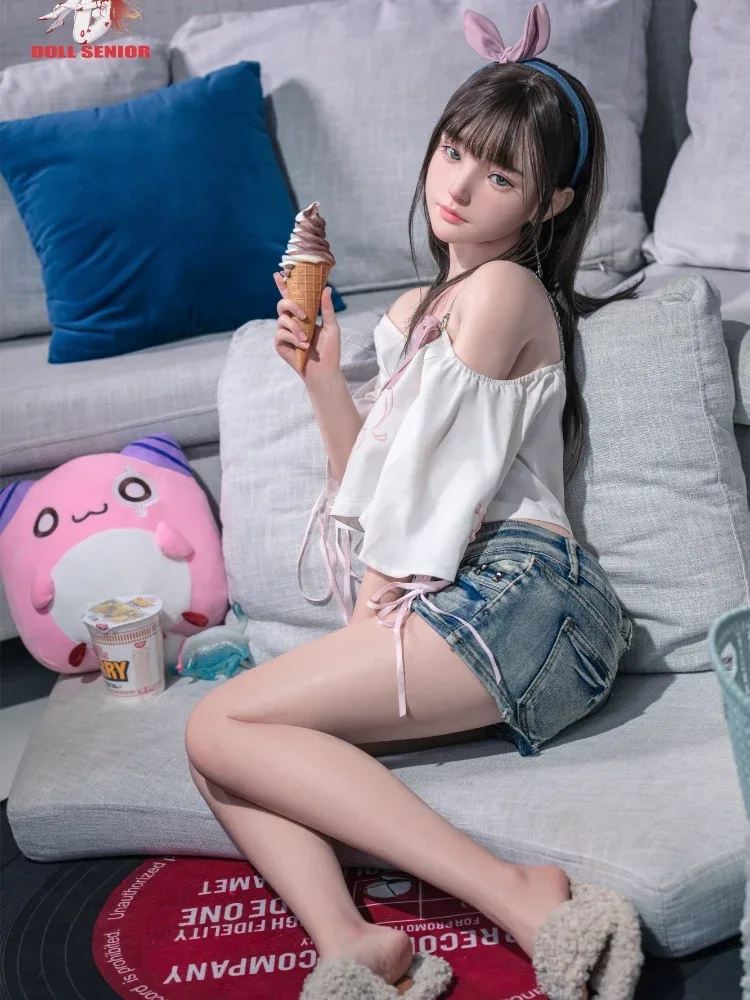 F7659- 150cm(4ft11)-25kg D Cup Silicone ROS Japanese Mini hyper realistic sex doll Miye with Implanted Hair+Gel Breast+Oral丨Doll senior view 3