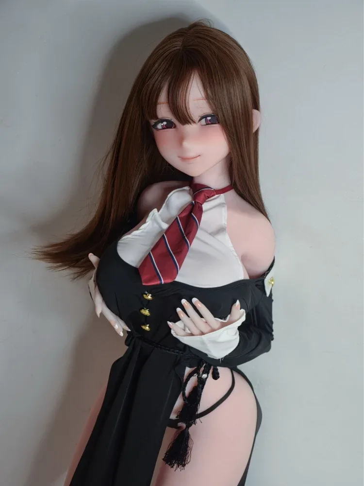F5587-150cm\/5ft-27.5kg  mini Anime Silicone Futanari Sex Doll | Elsa Babe view 12