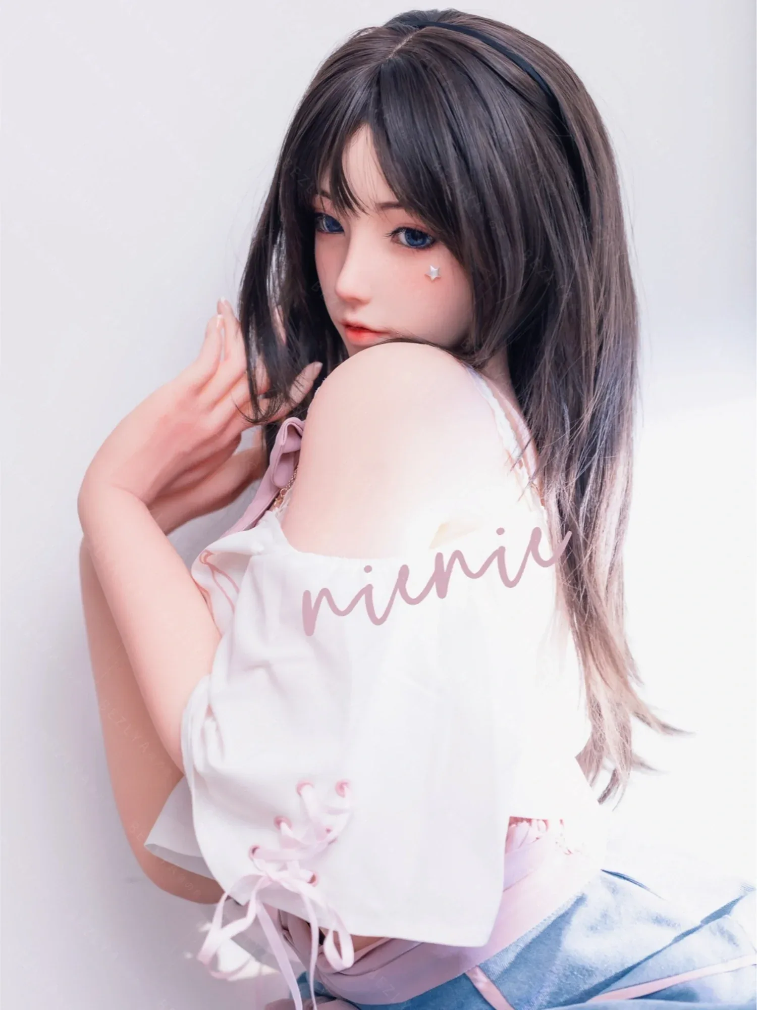 F7127-155Rcm(5.1ft)-37kg 2.0 A Cup Silicone Cute Japanese Young Sex Doll|Bezlya Doll view 5