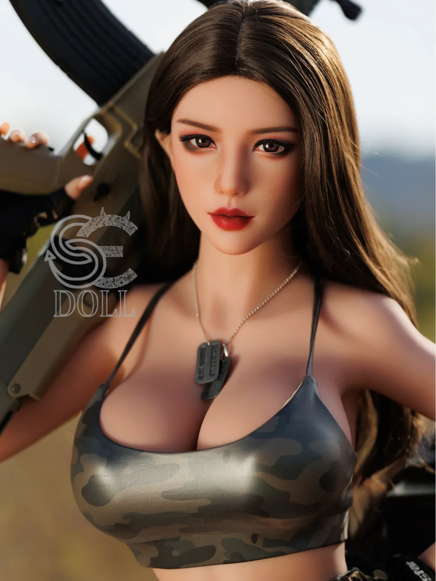 F3700-161cm(5.3ft)-35kg Tracy F Cup TPE Brunette Asian Girl Love Doll|SE Doll view 9