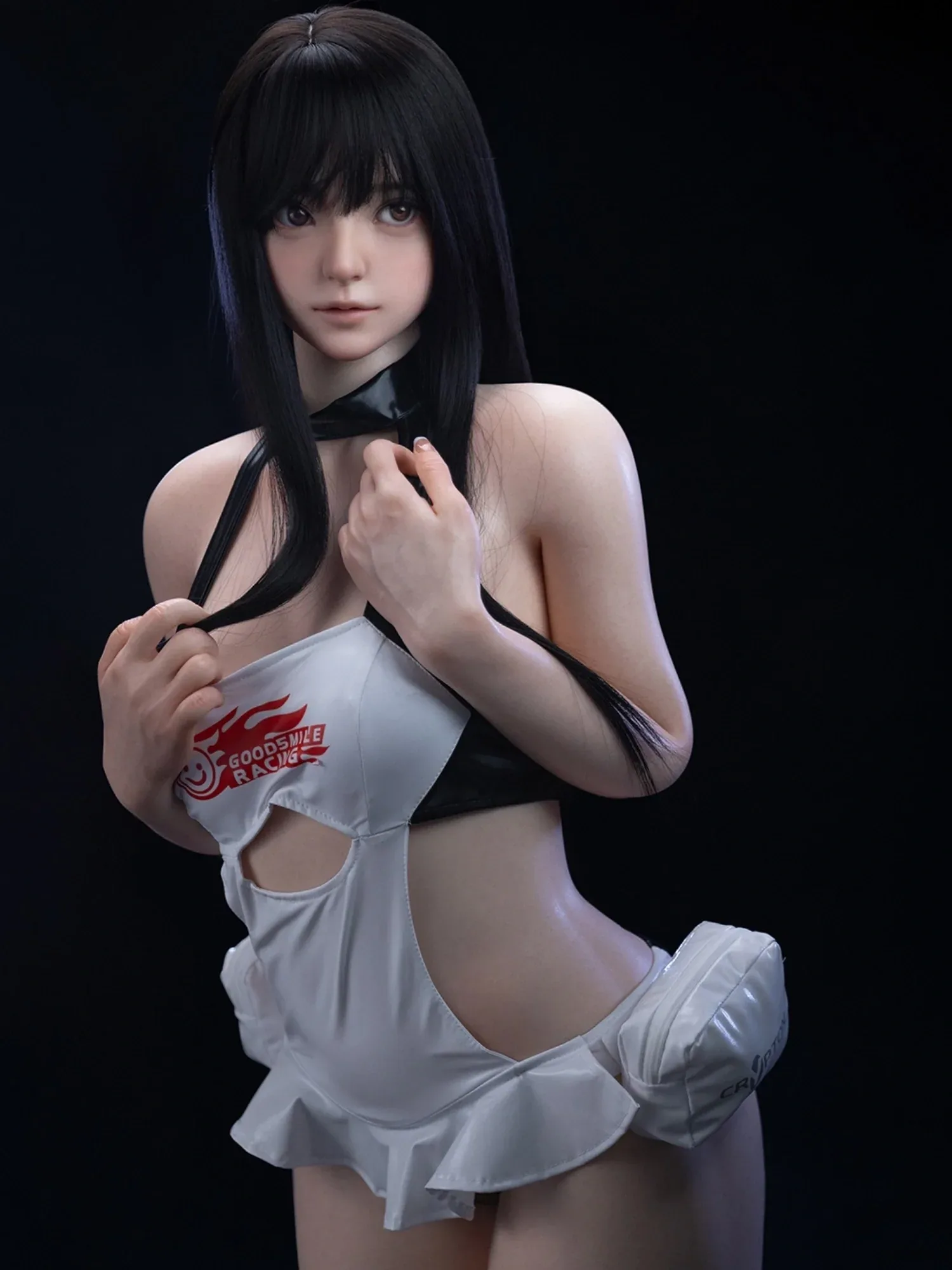 F6195—151cm\/4ft9-82.7lbs A Cup Silicone Asian Sex Doll  | Firefly Diary view 10