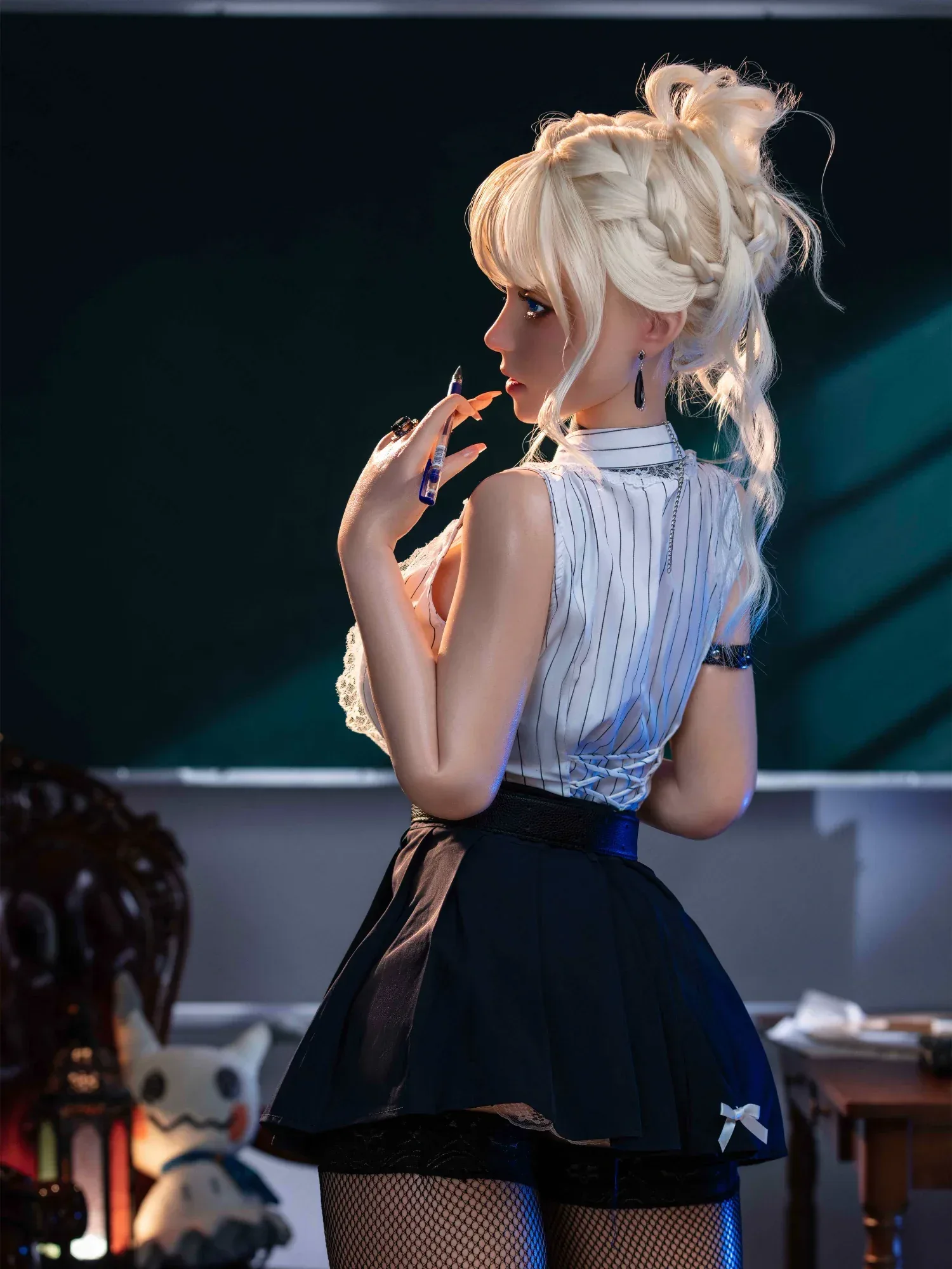 F9299-157cm(5.2ft)-36.2kg 2.2cf K Cup ROS Asian Chinese Silicone Huge Sex Tits|AITIA Doll view 7