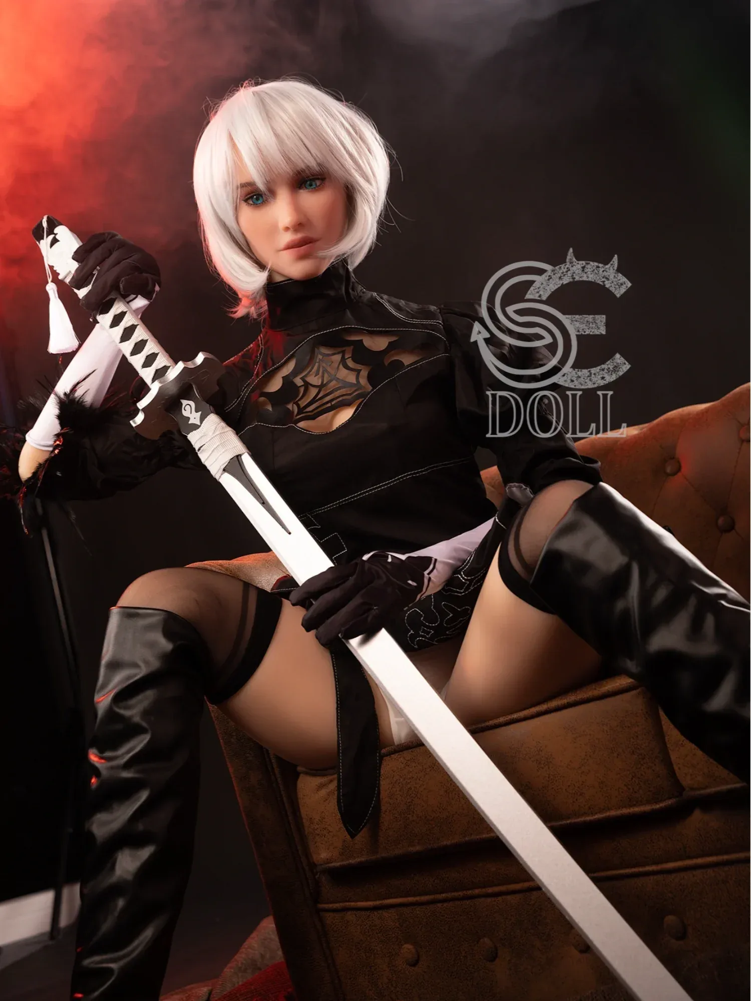 F3718-163cm(5.3ft)-37kg Gloria E Cup TPE Robotic European Anime Sexy Adult Sex Doll｜SE Doll view 6